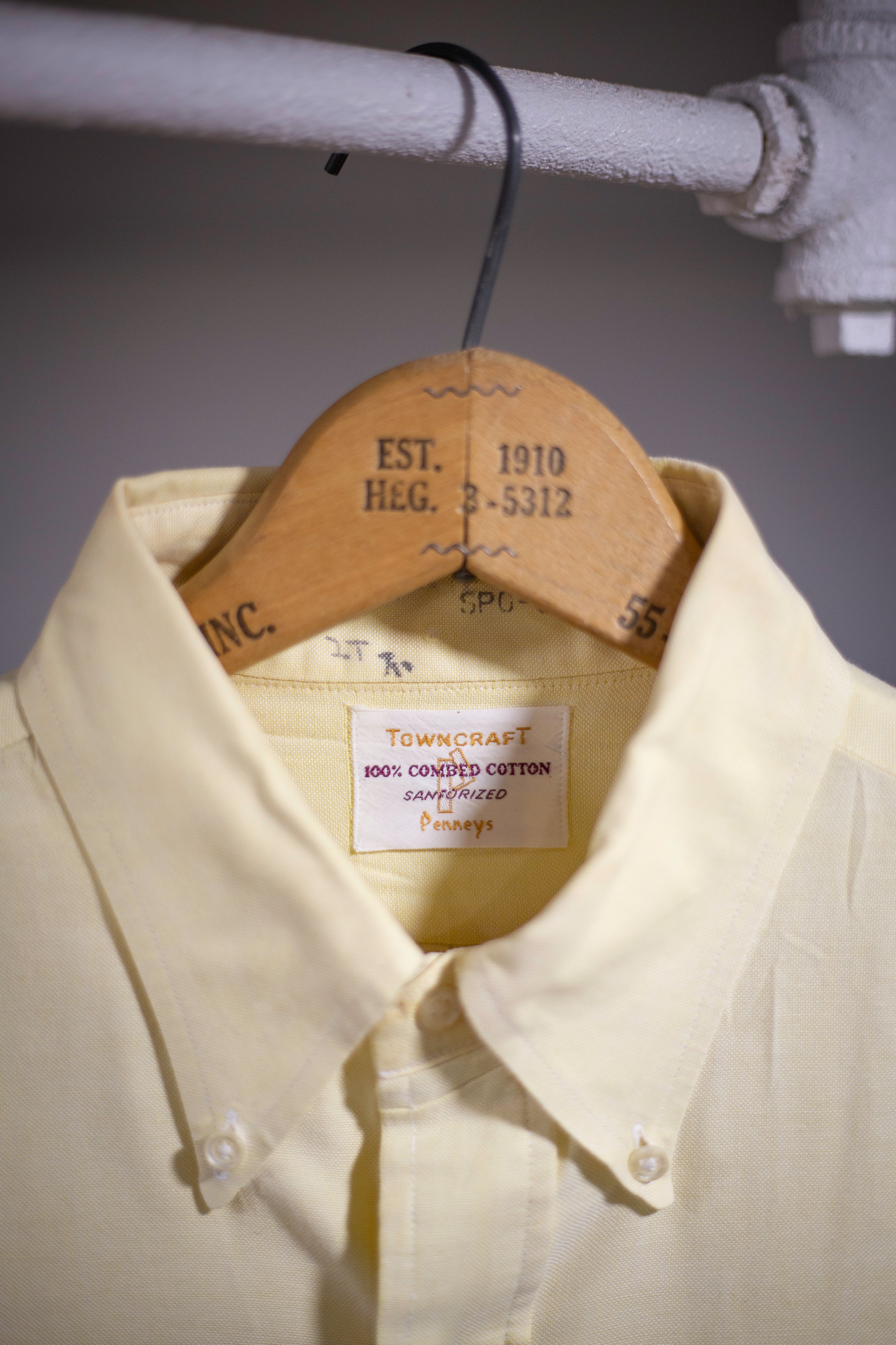 60's Penny's Sanforized Combed Cotton Shirt | Large/X-Large