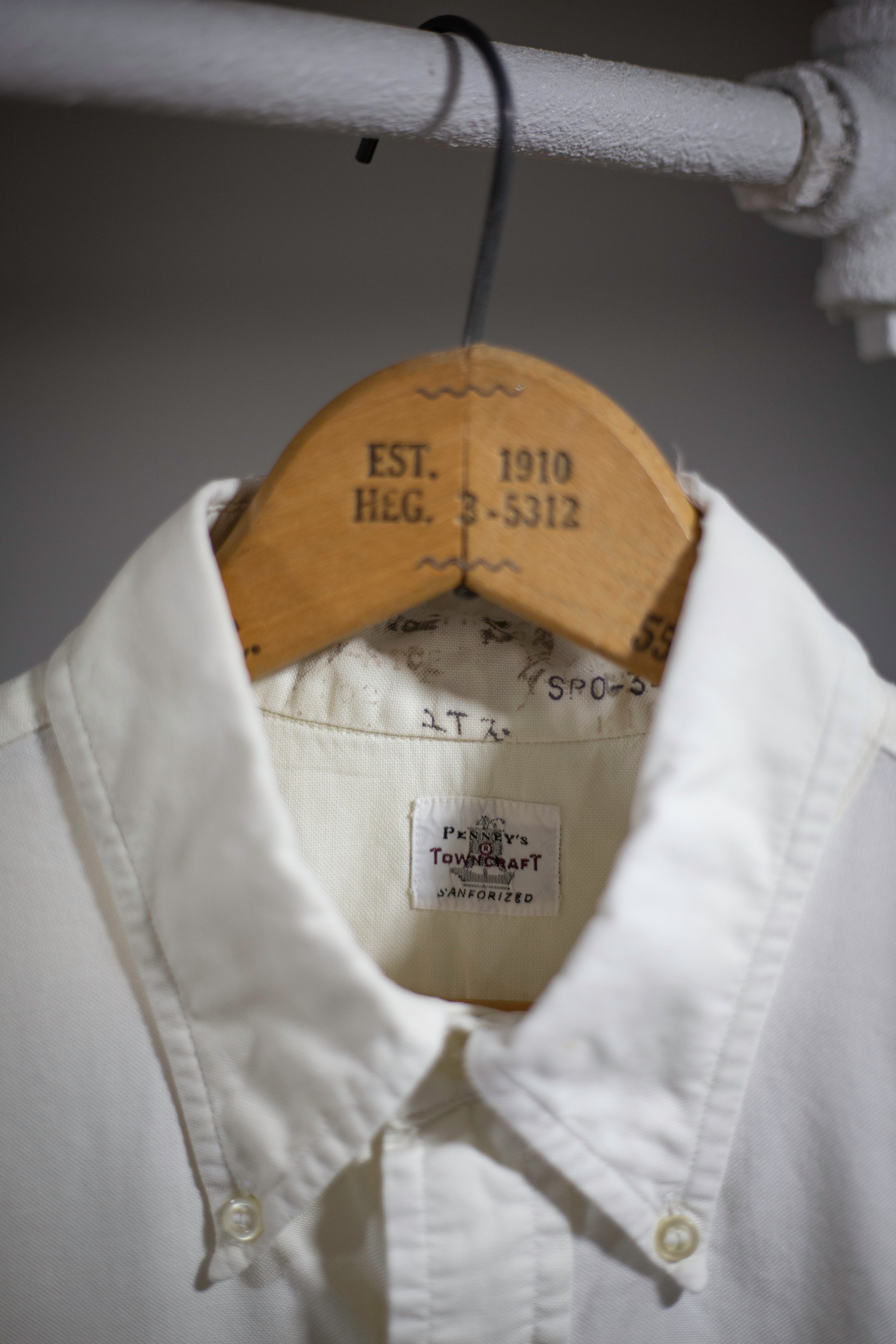 60's Penny's Sanforized Shirt | Large
