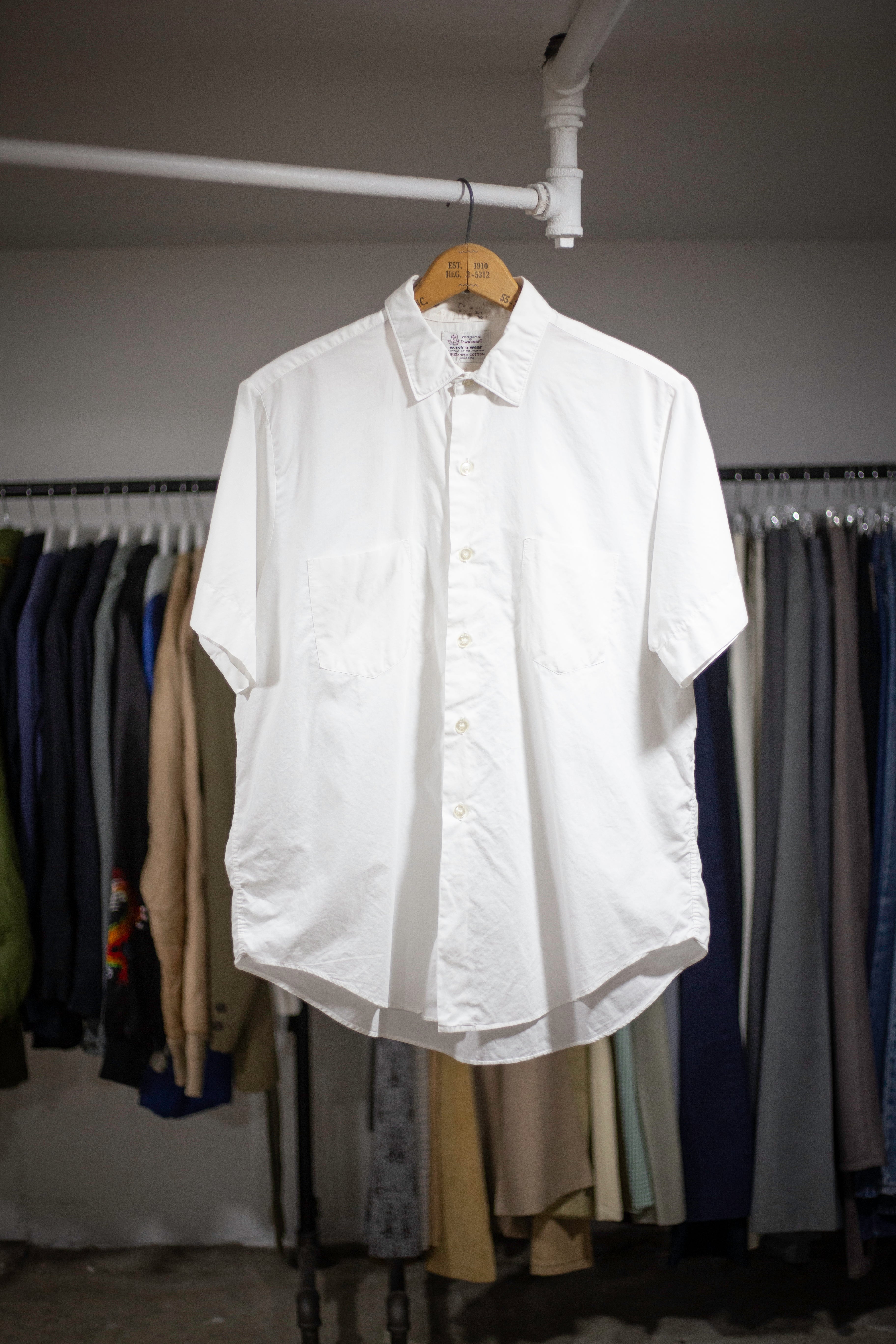 60's Penny's Wash-N-Wear Shirt | Large