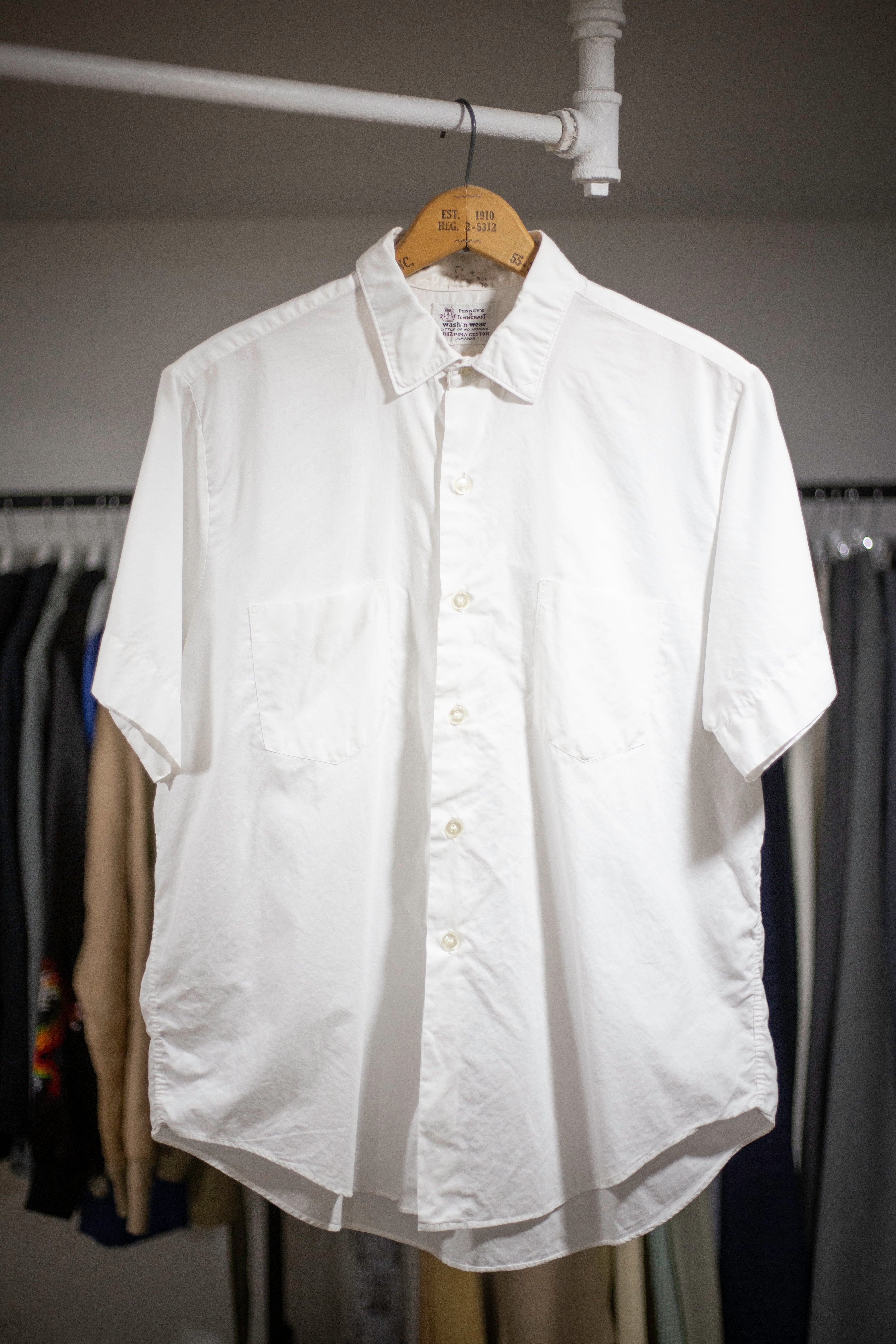 60's Penny's Wash-N-Wear Shirt | Large