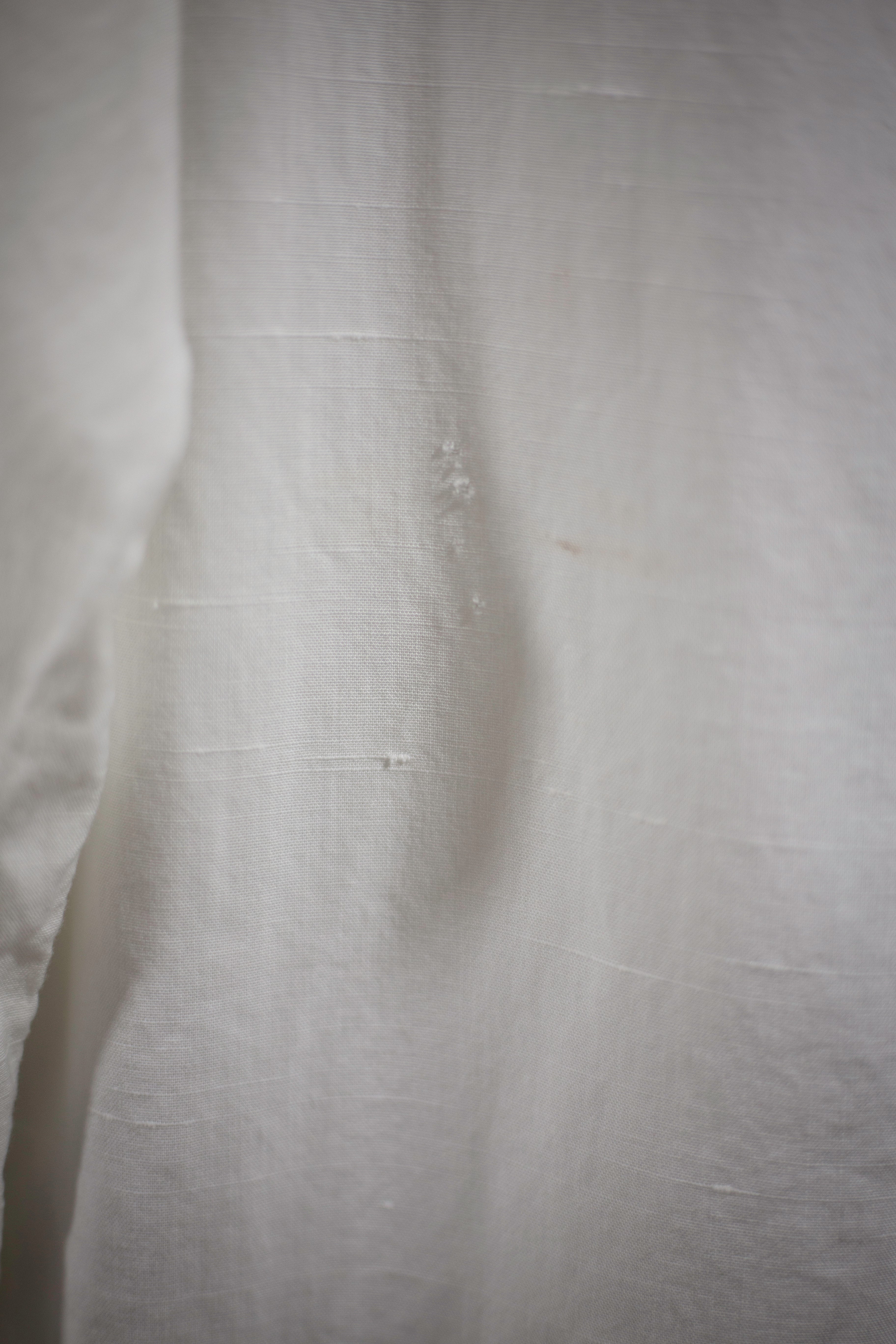 50's Pilgrim Loop Collar Shirt | Medium