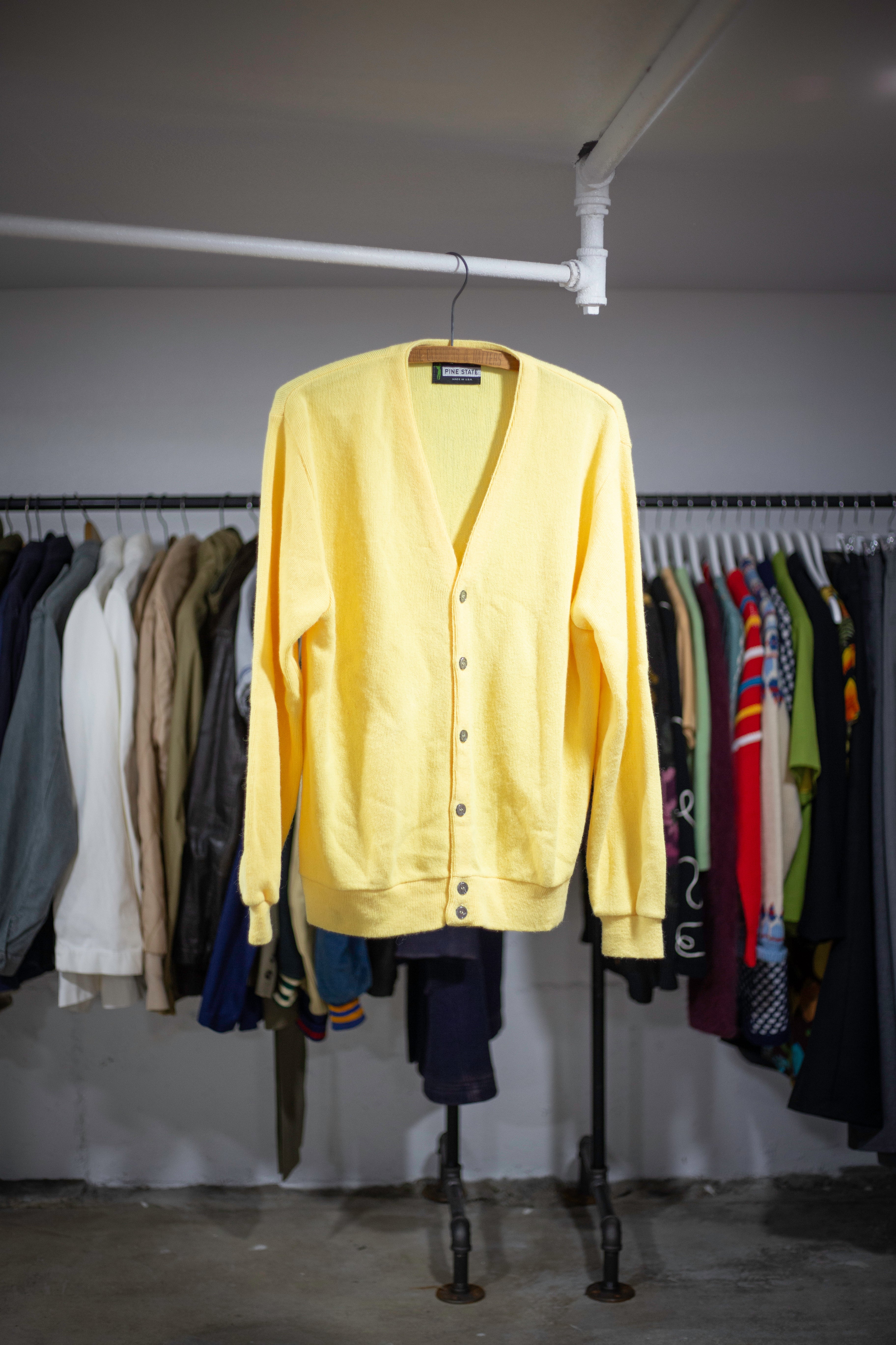 70's/80's Pine State Cardigan | Large