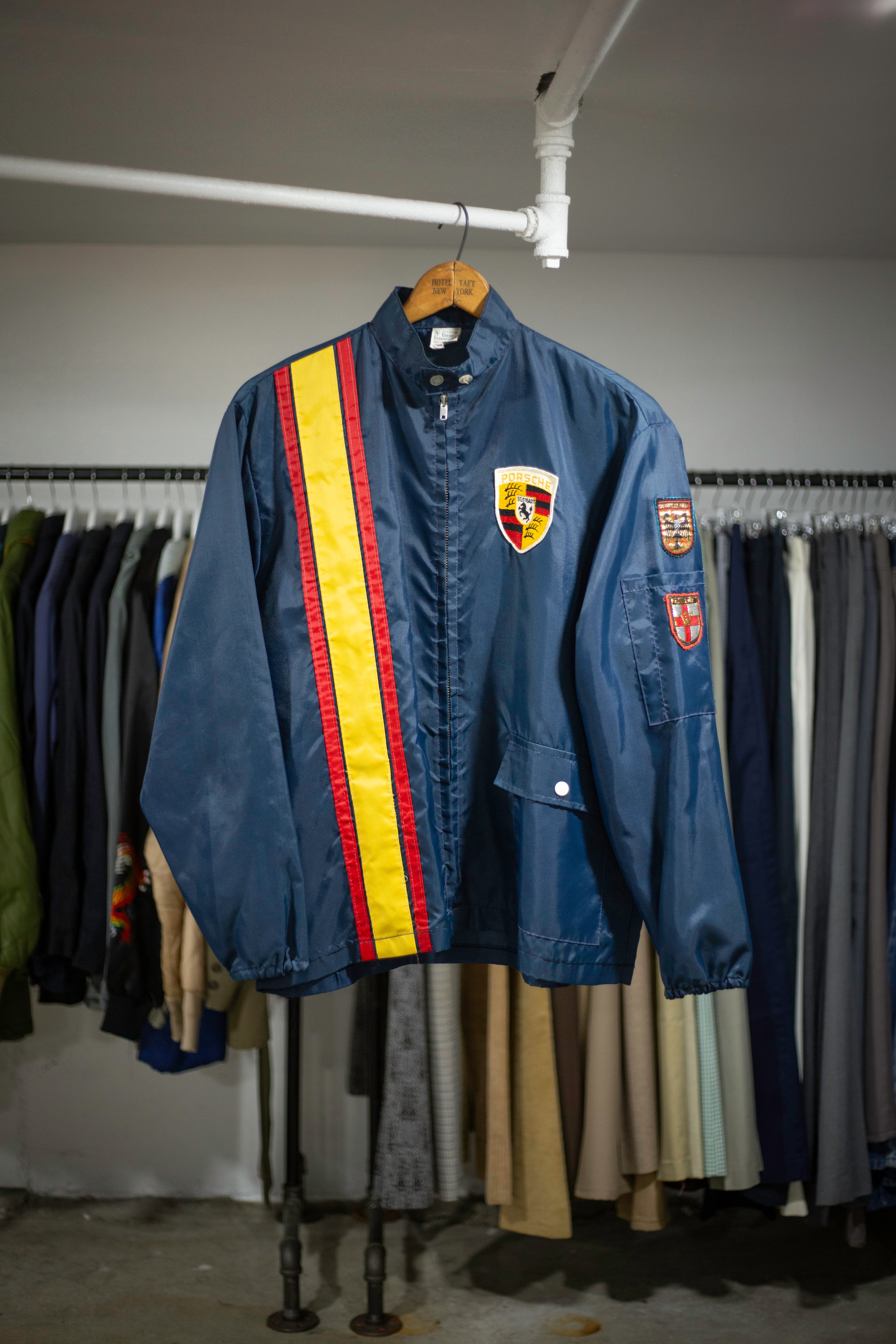 70's Porsche Windbreaker Jacket | X-Large
