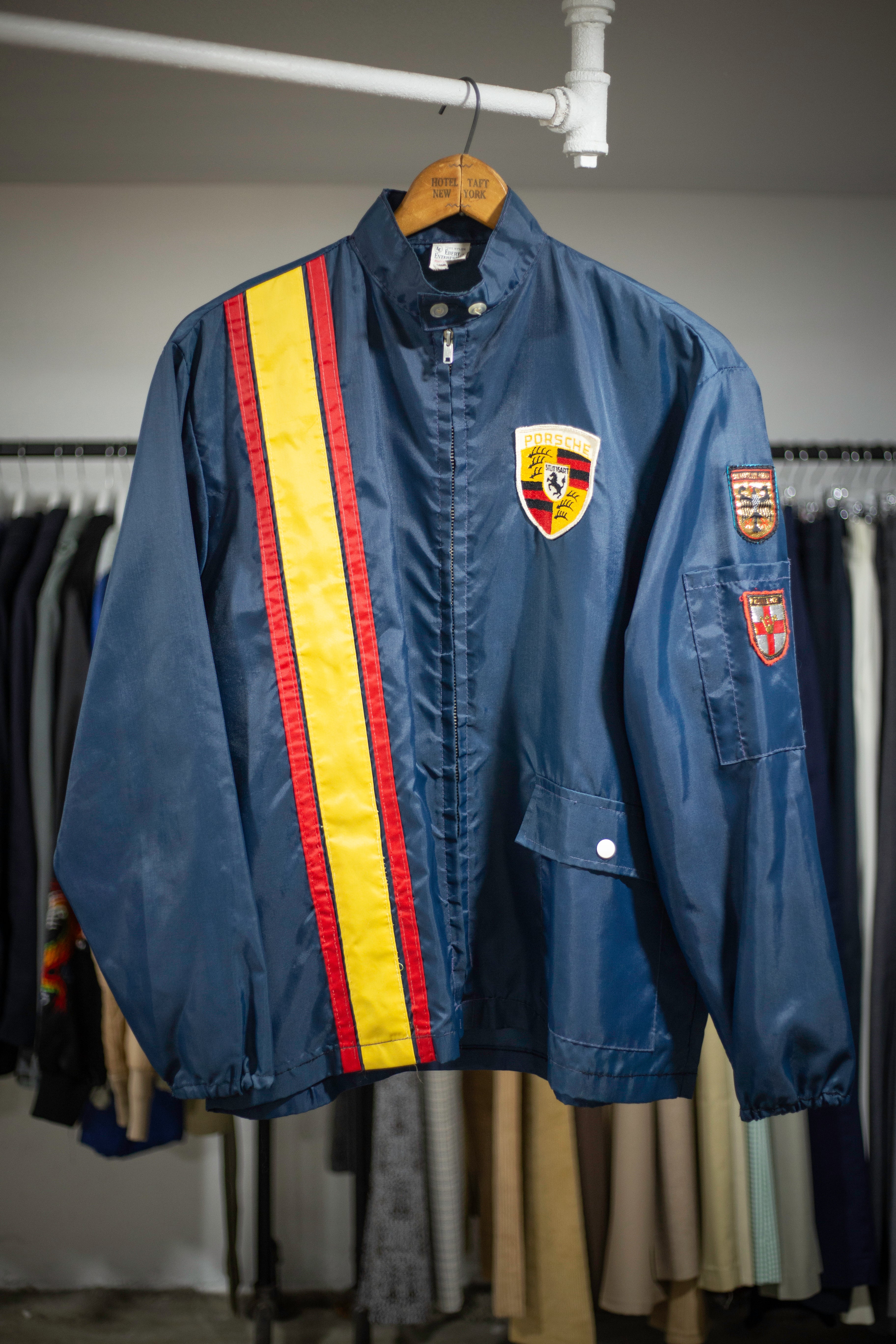70's Porsche Windbreaker Jacket | X-Large