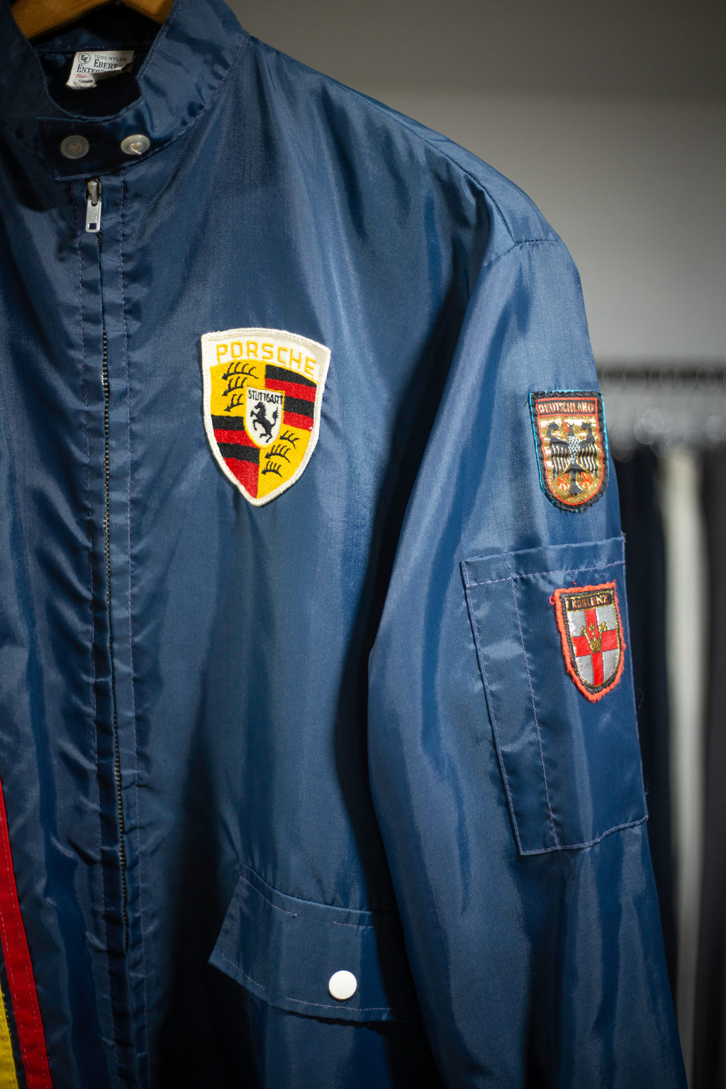 70's Porsche Windbreaker Jacket | X-Large
