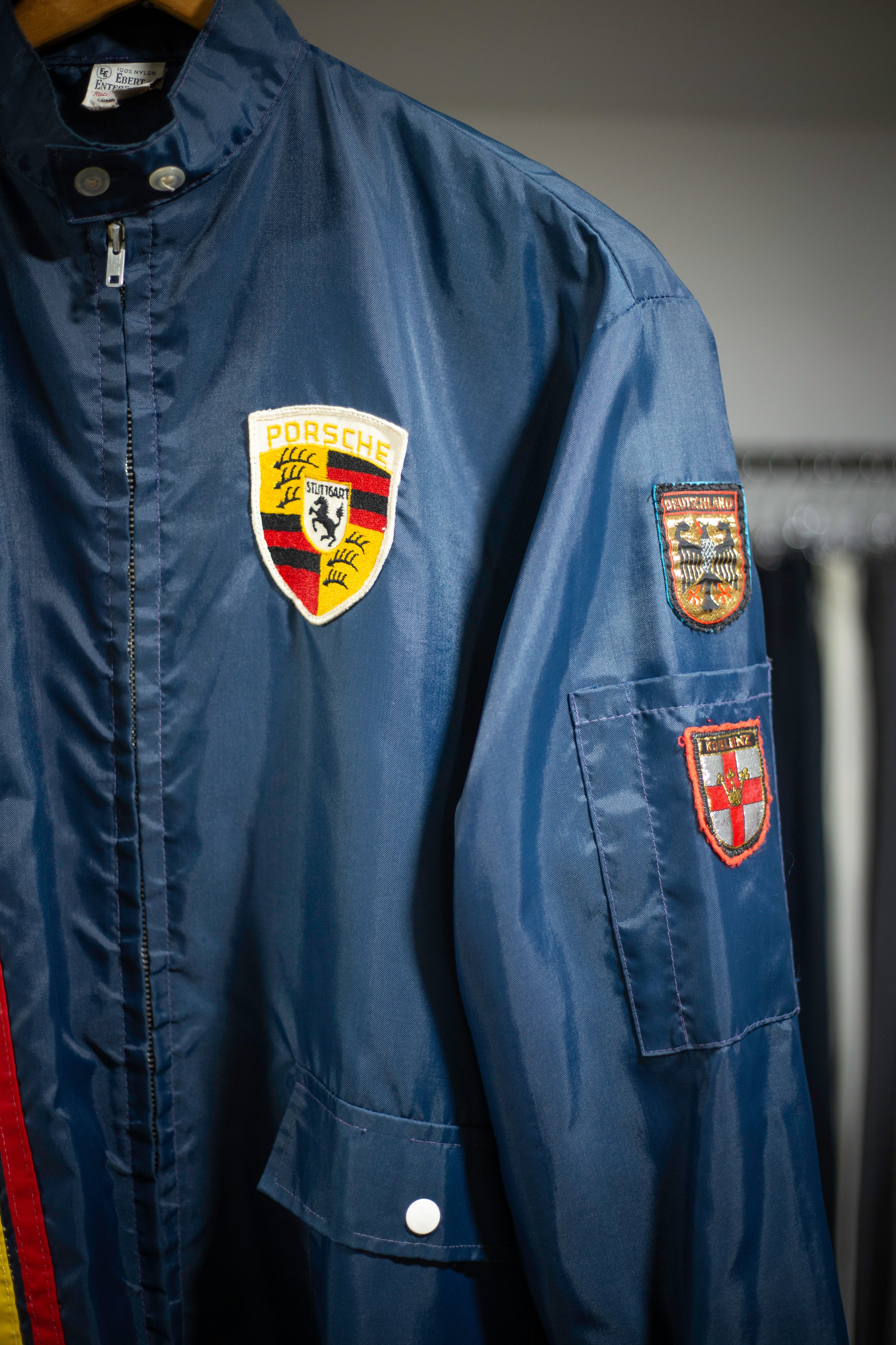 70's Porsche Windbreaker Jacket | X-Large