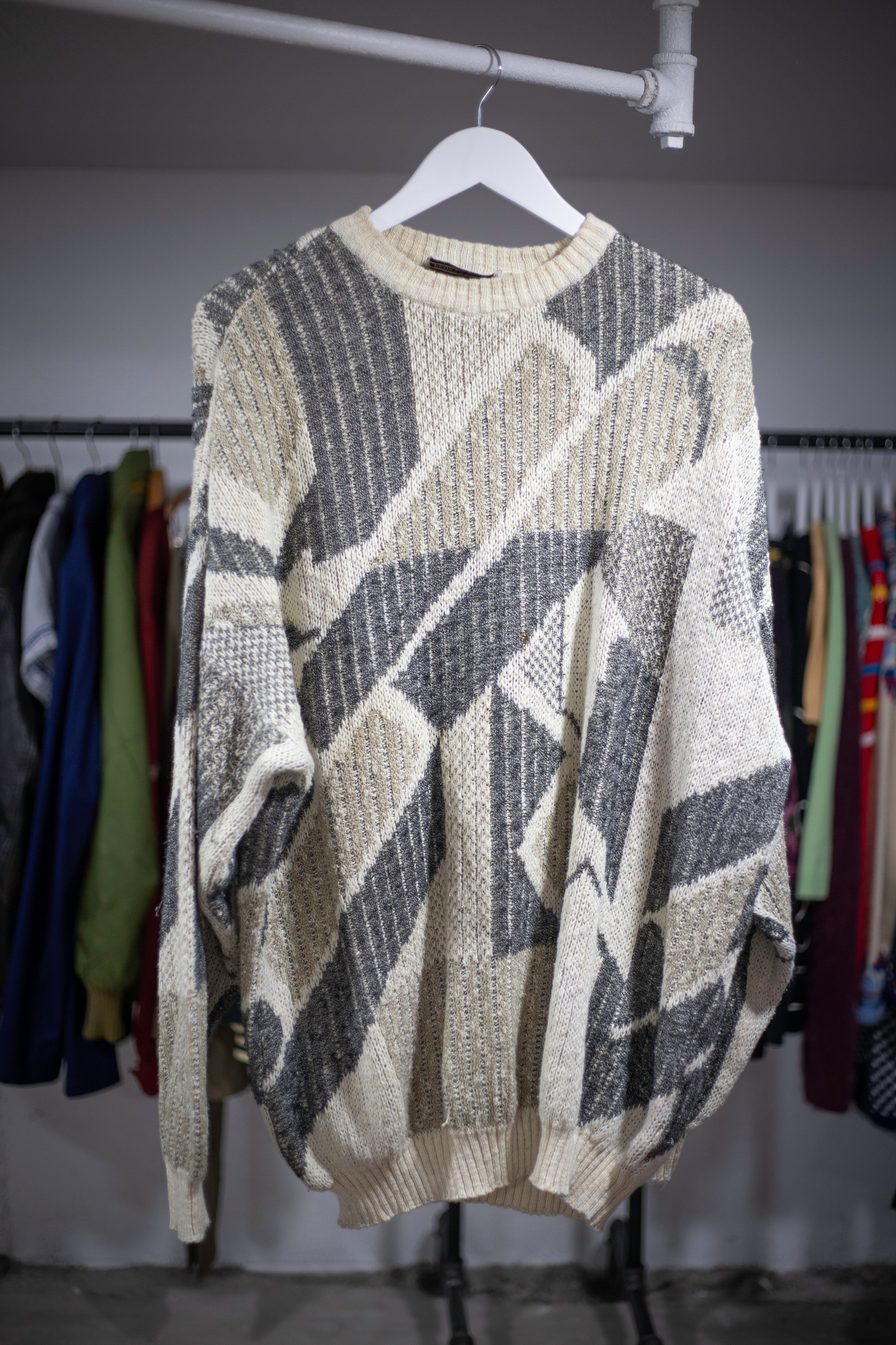 80's Prunto-Uomo Sweater | XX-Large