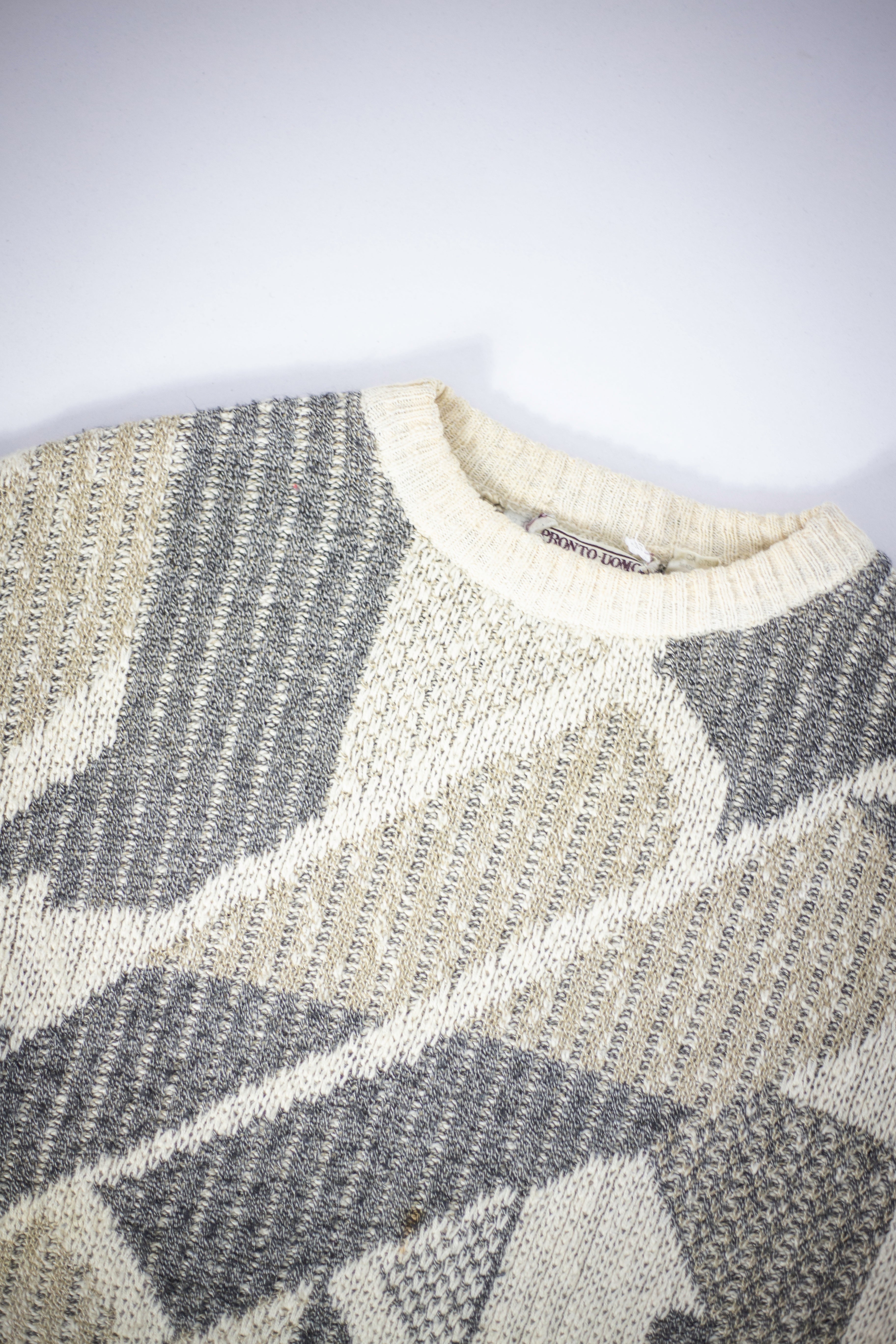 80's Prunto-Uomo Sweater | XX-Large