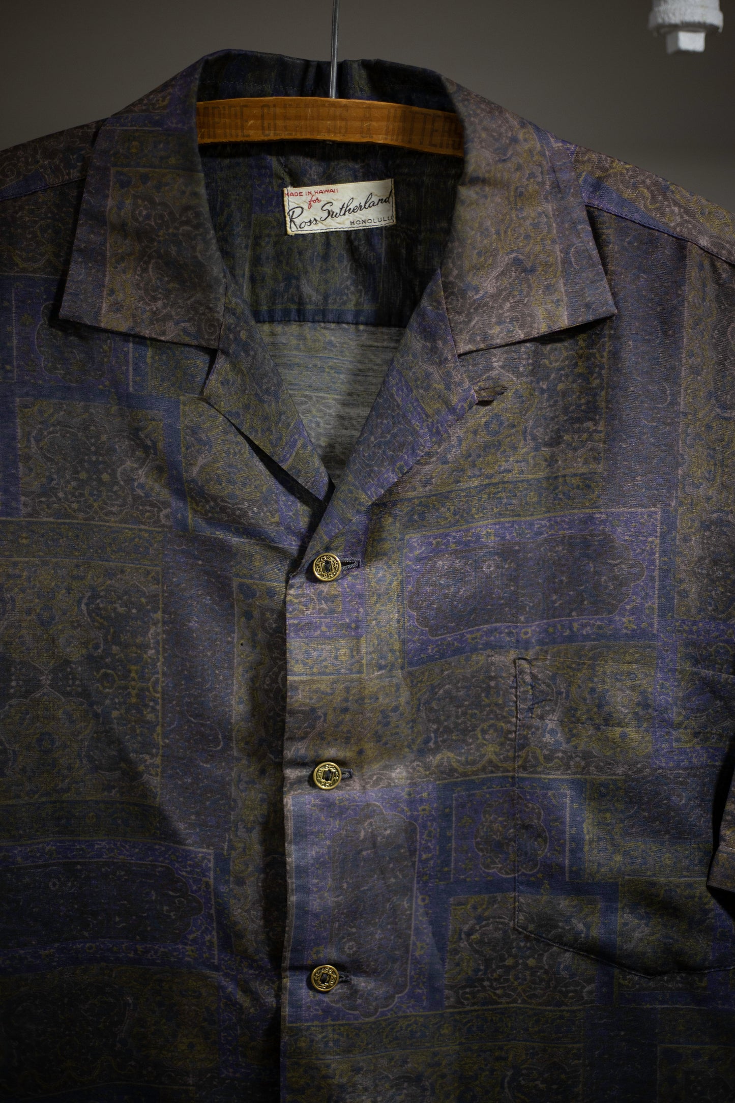 50's/60's Ross Sutherland Hawaiian Shirt | X-Large
