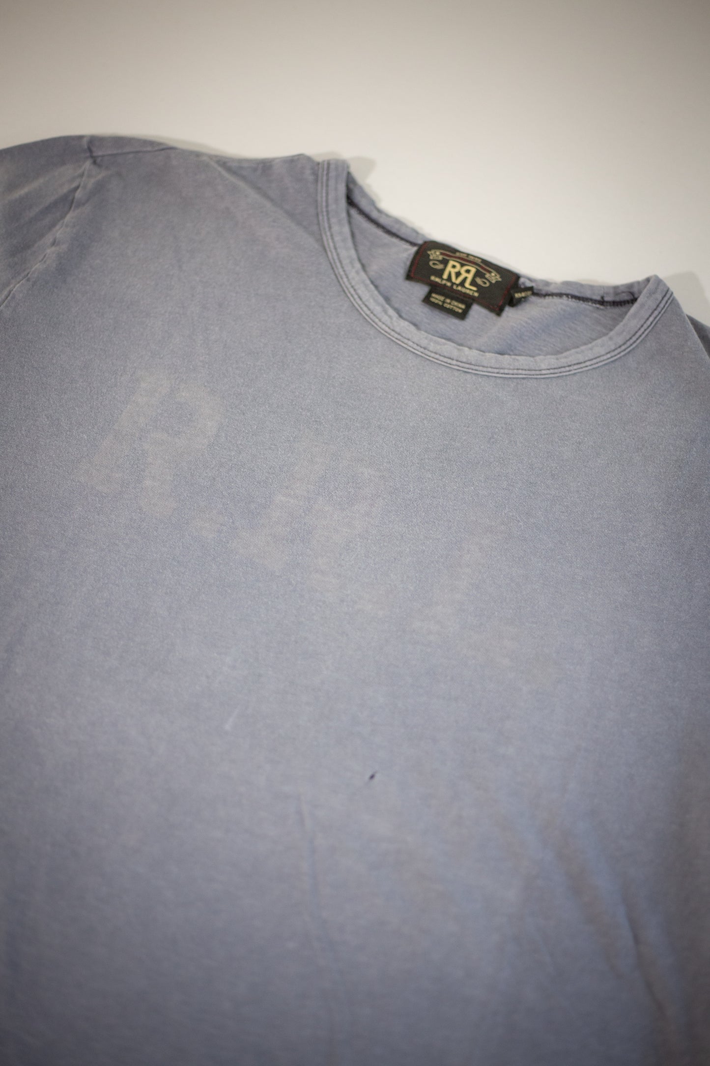 RRL Washed Logo T-Shirt | Large