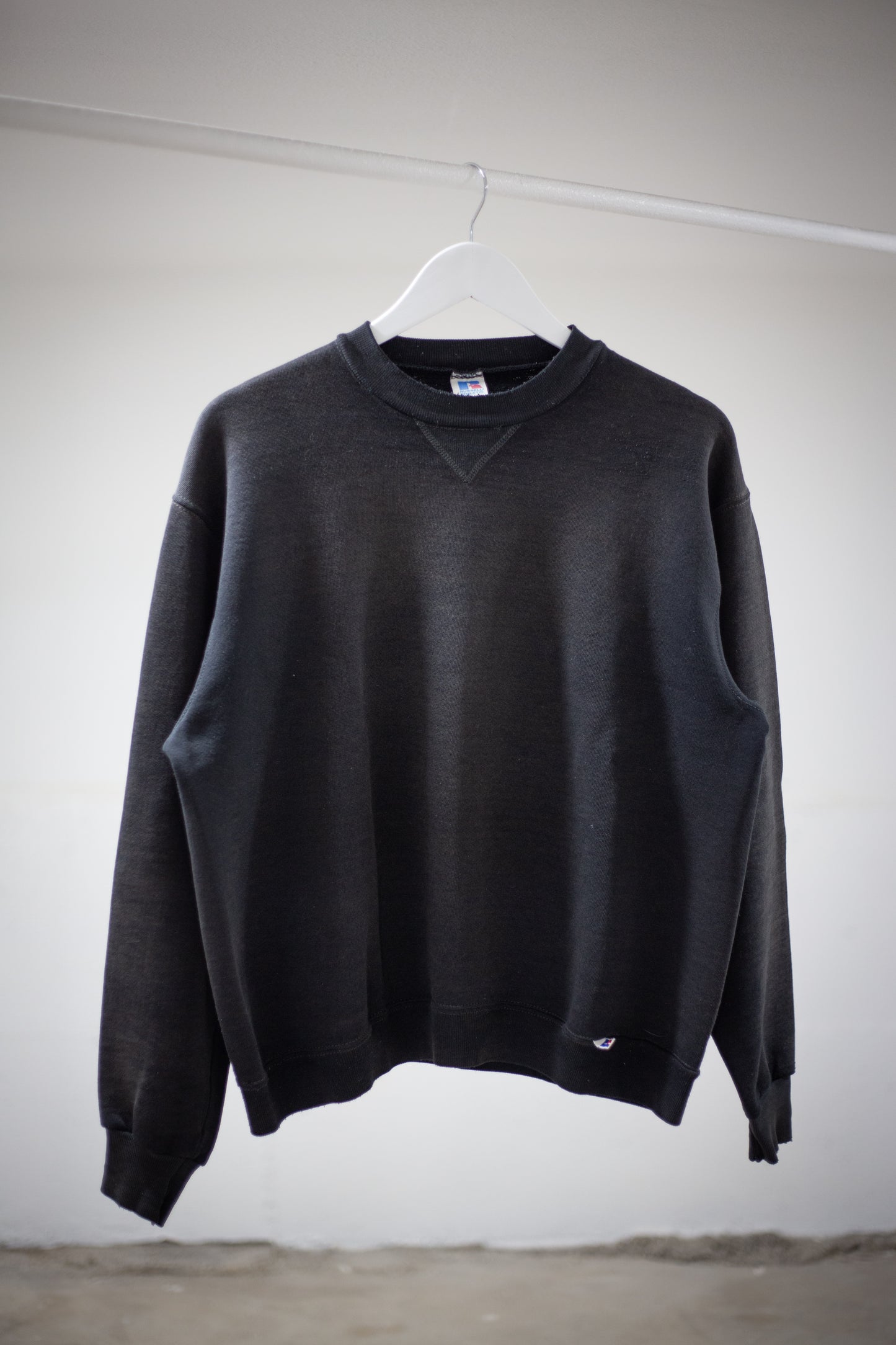 80's Russell Blank Sun Faded Sweatshirt | Large