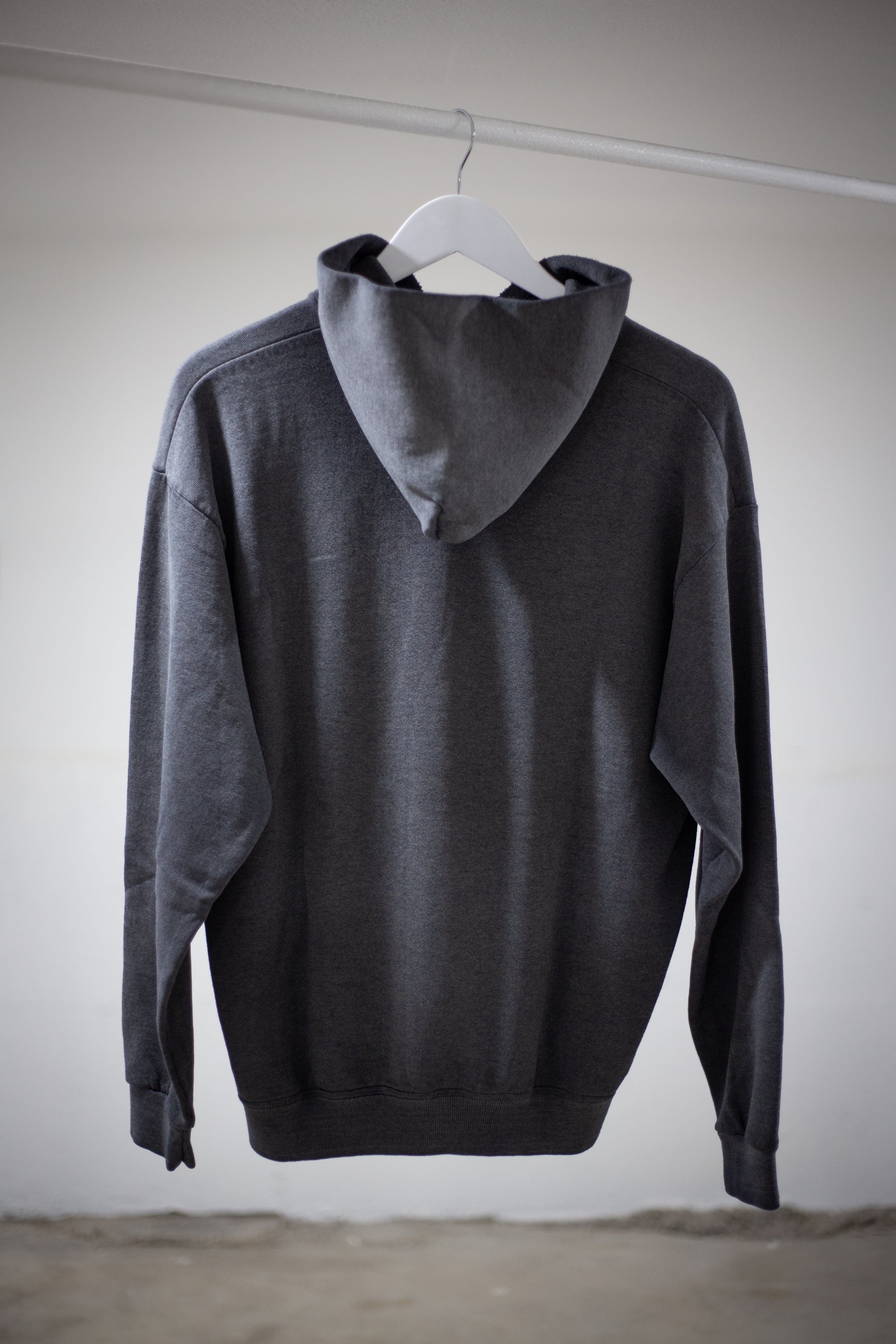 80's Santee Blank Sun Faded Hoodie | Large