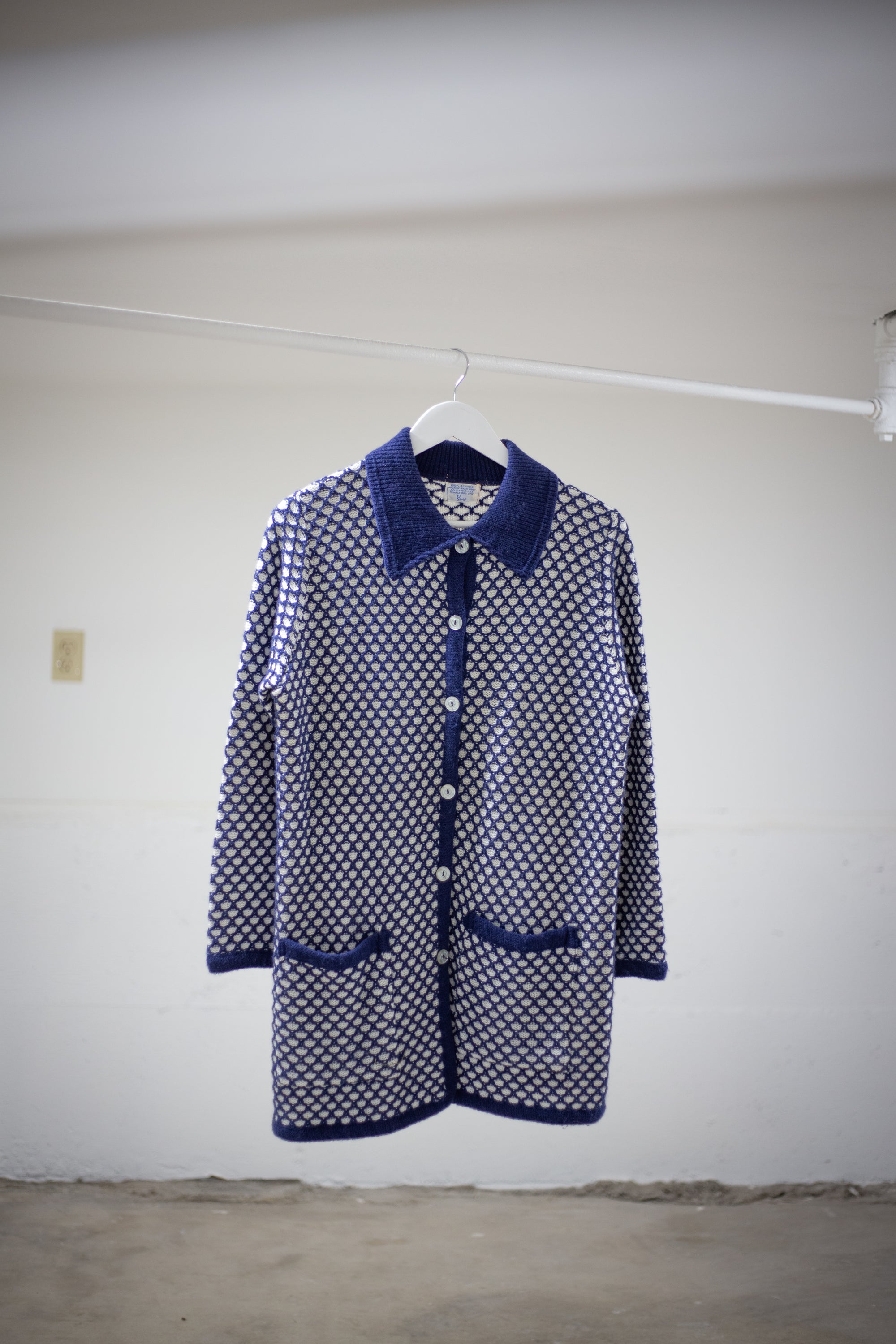 70's Sears Cardigan Coat | Medium