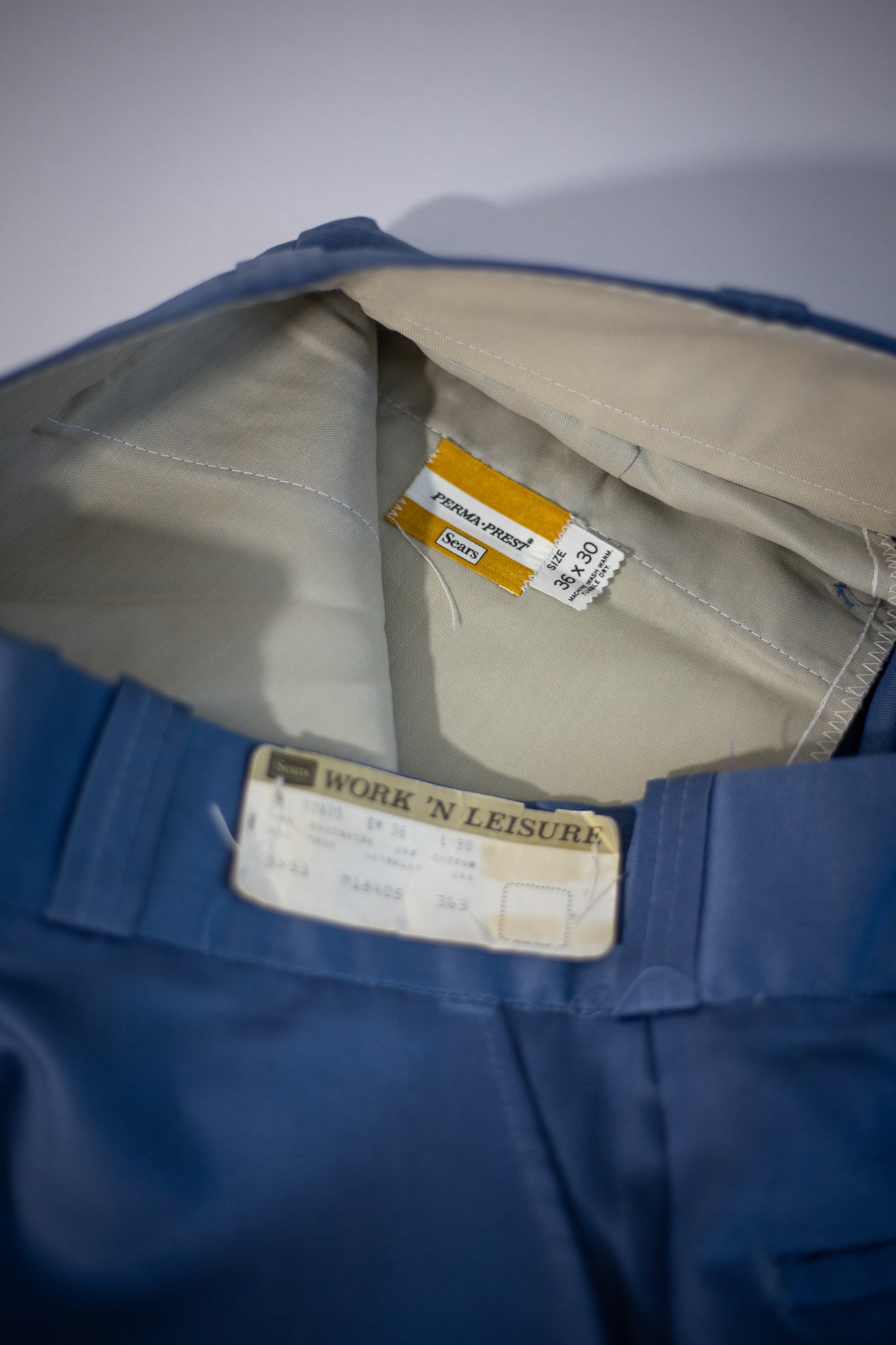 70's Sears Work-N-Leisure Perma-Prest Pants