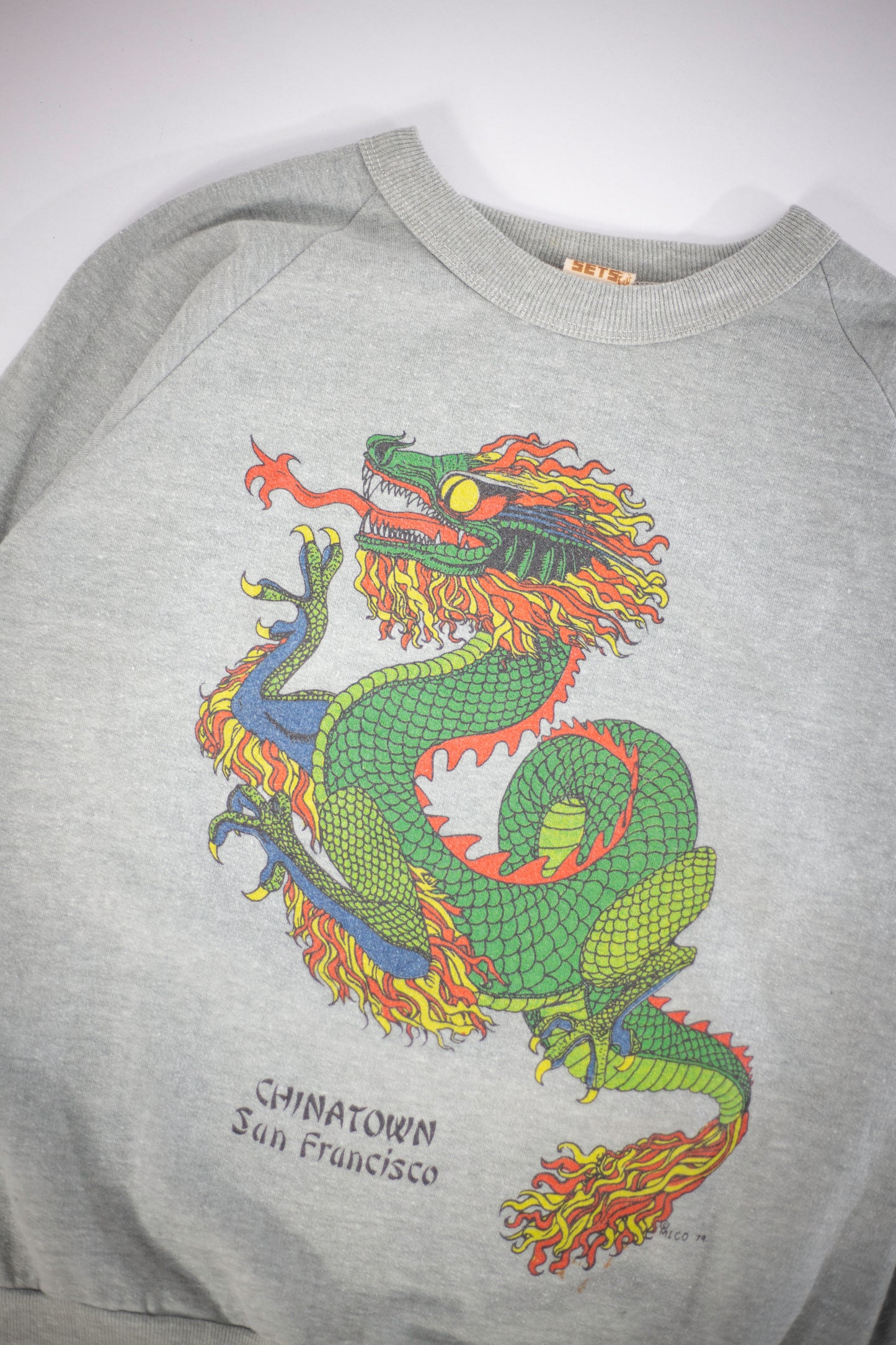 1979 San Francisco Chinatown Tourist Sweatshirt | Small