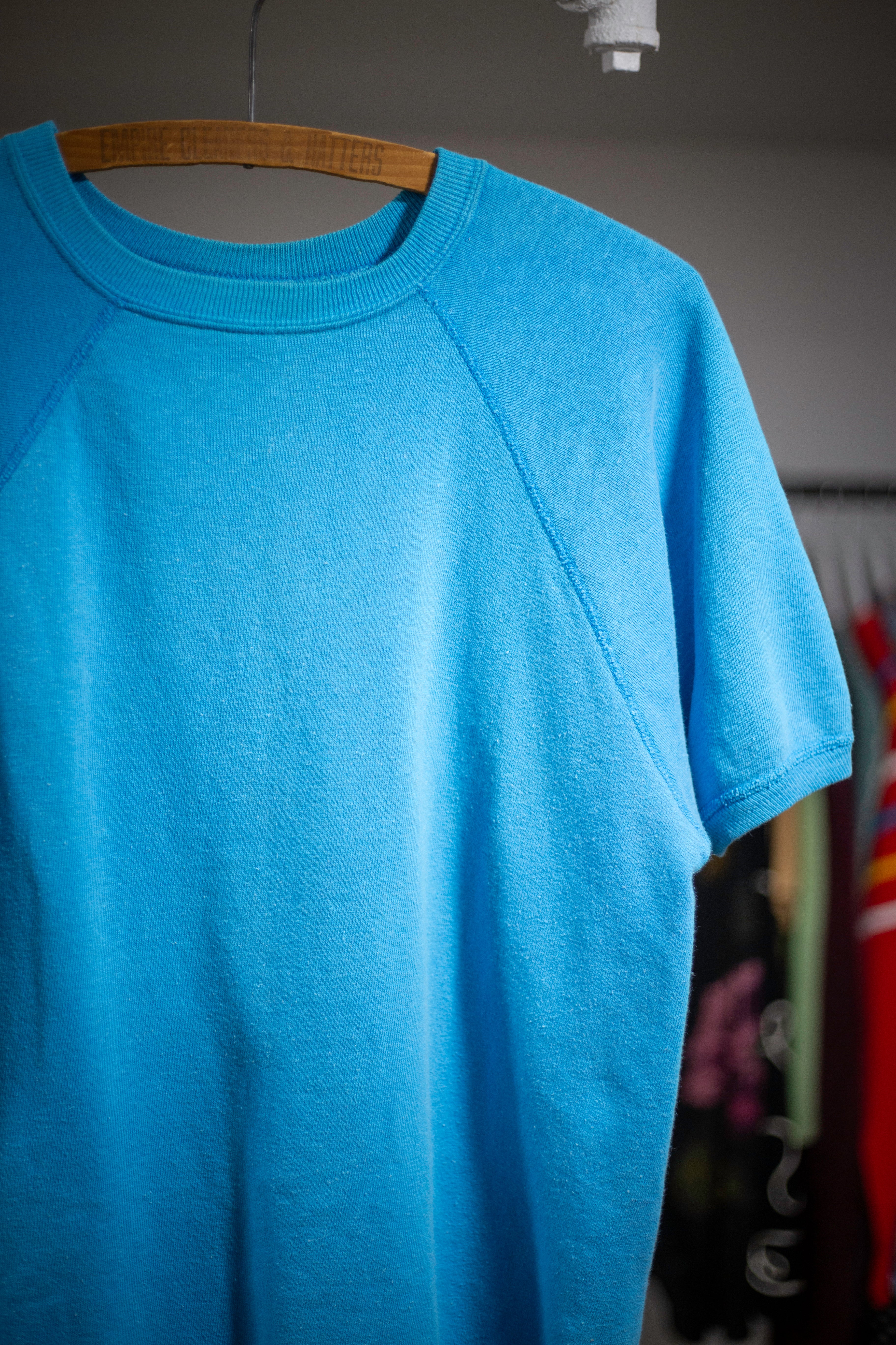 60's/70's Short Sleeve Raglan Sweatshirt | Small/Medium