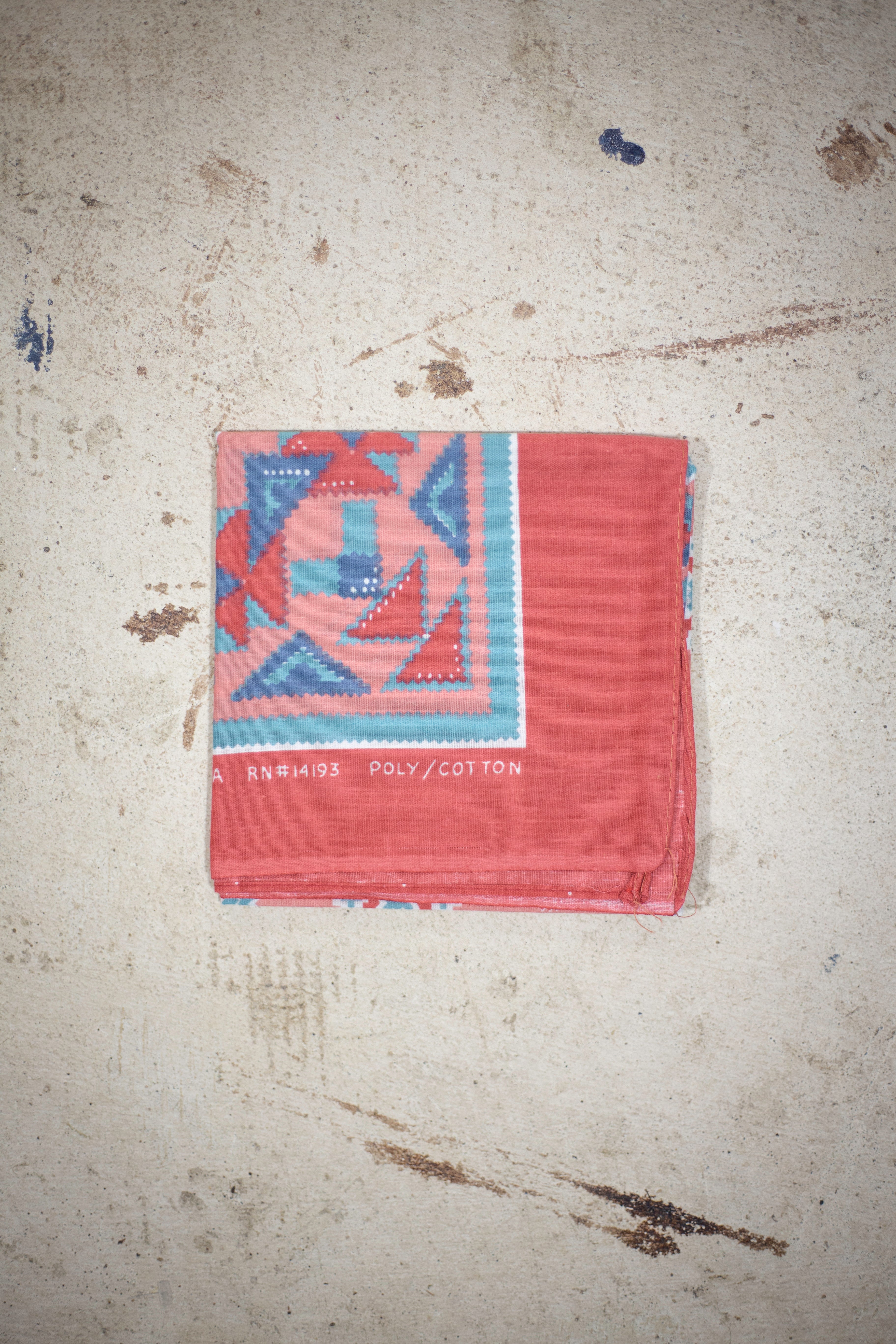 70's/80's Southwestern RN 14193 Bandana