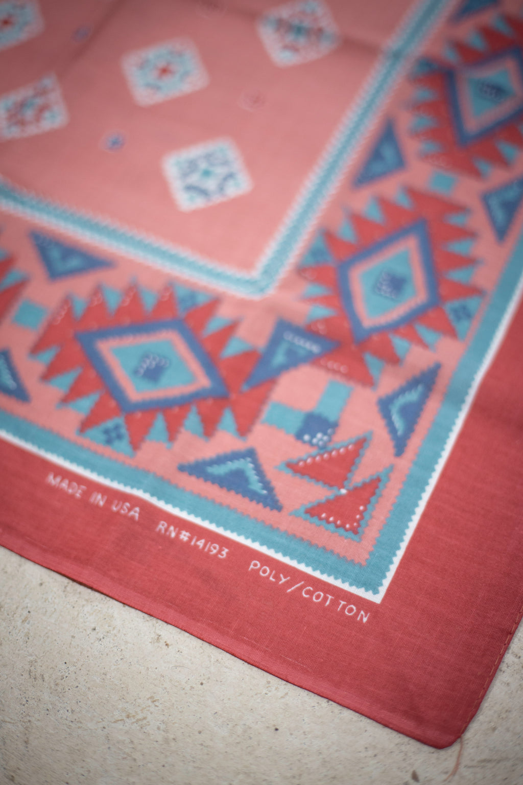 70's/80's Southwestern RN 14193 Bandana