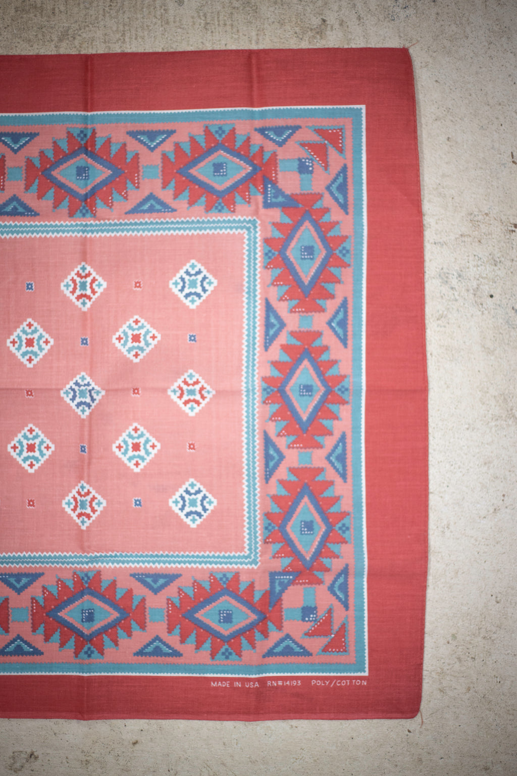70's/80's Southwestern RN 14193 Bandana
