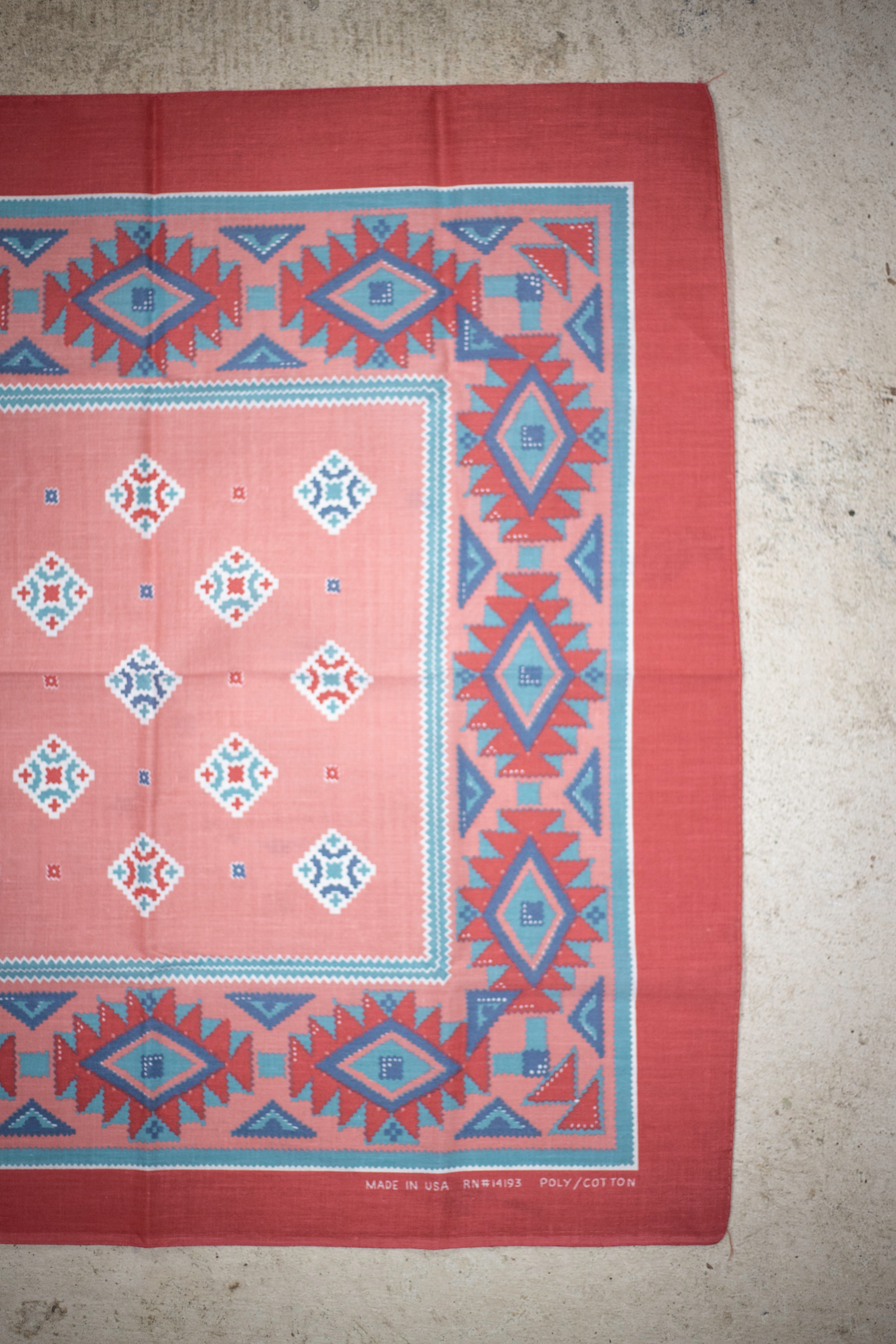 70's/80's Southwestern RN 14193 Bandana