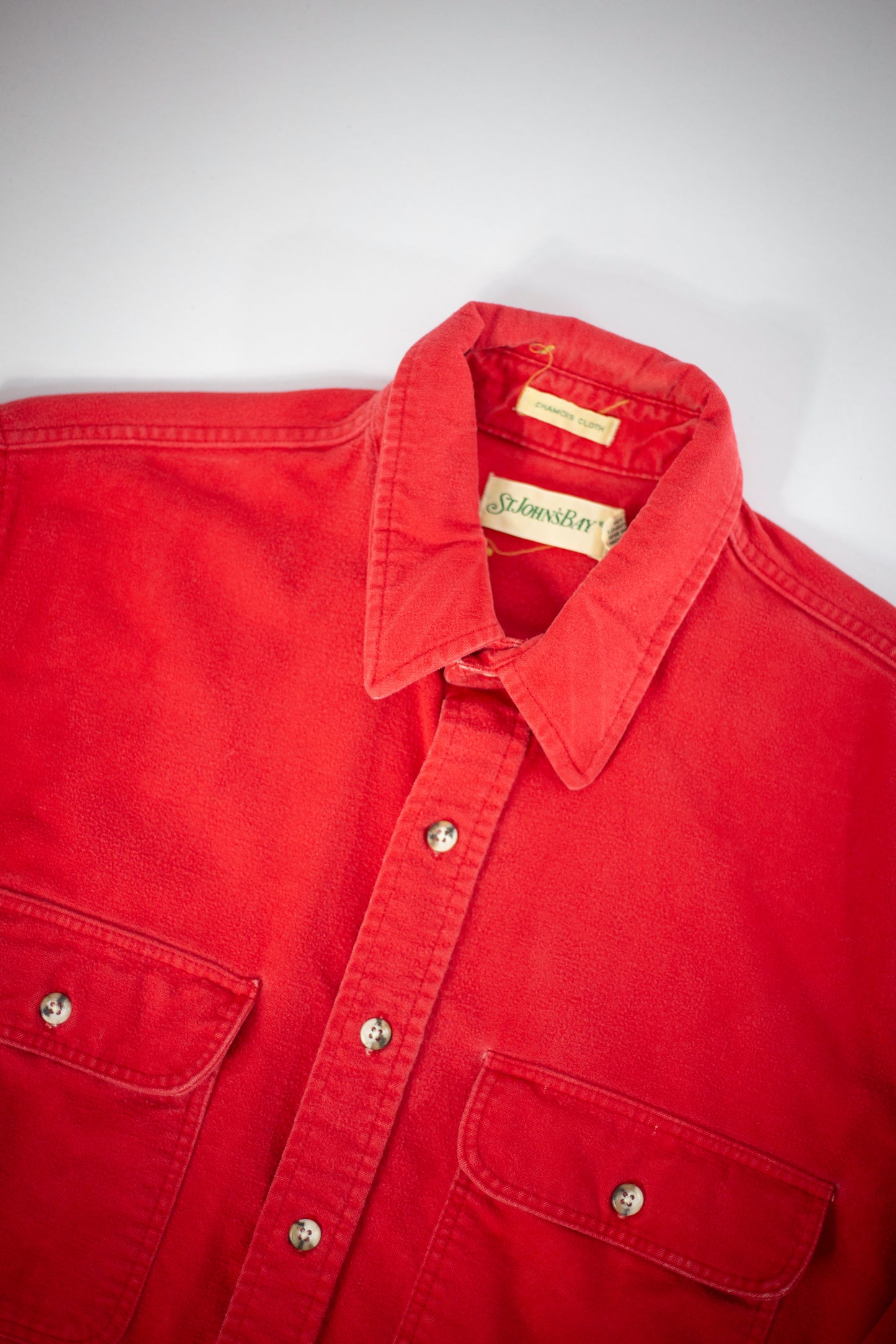 80's/90's St. John's Bay Chamois Shirt | X-Large