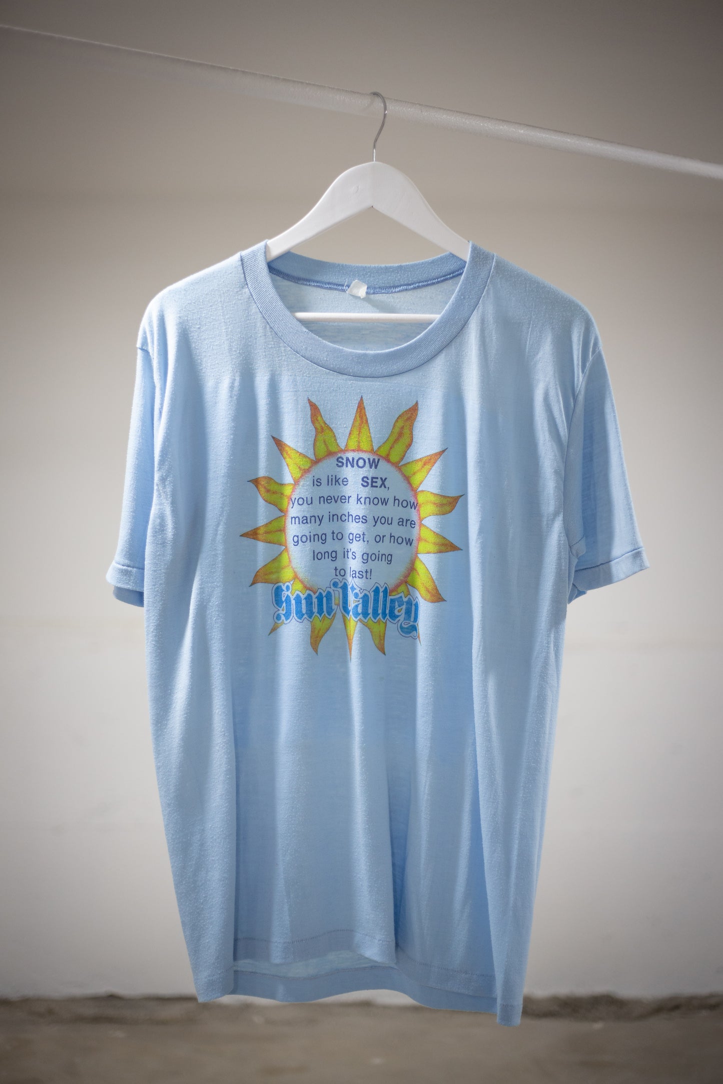 70's Sun Valley NSFW T-Shirt | Small