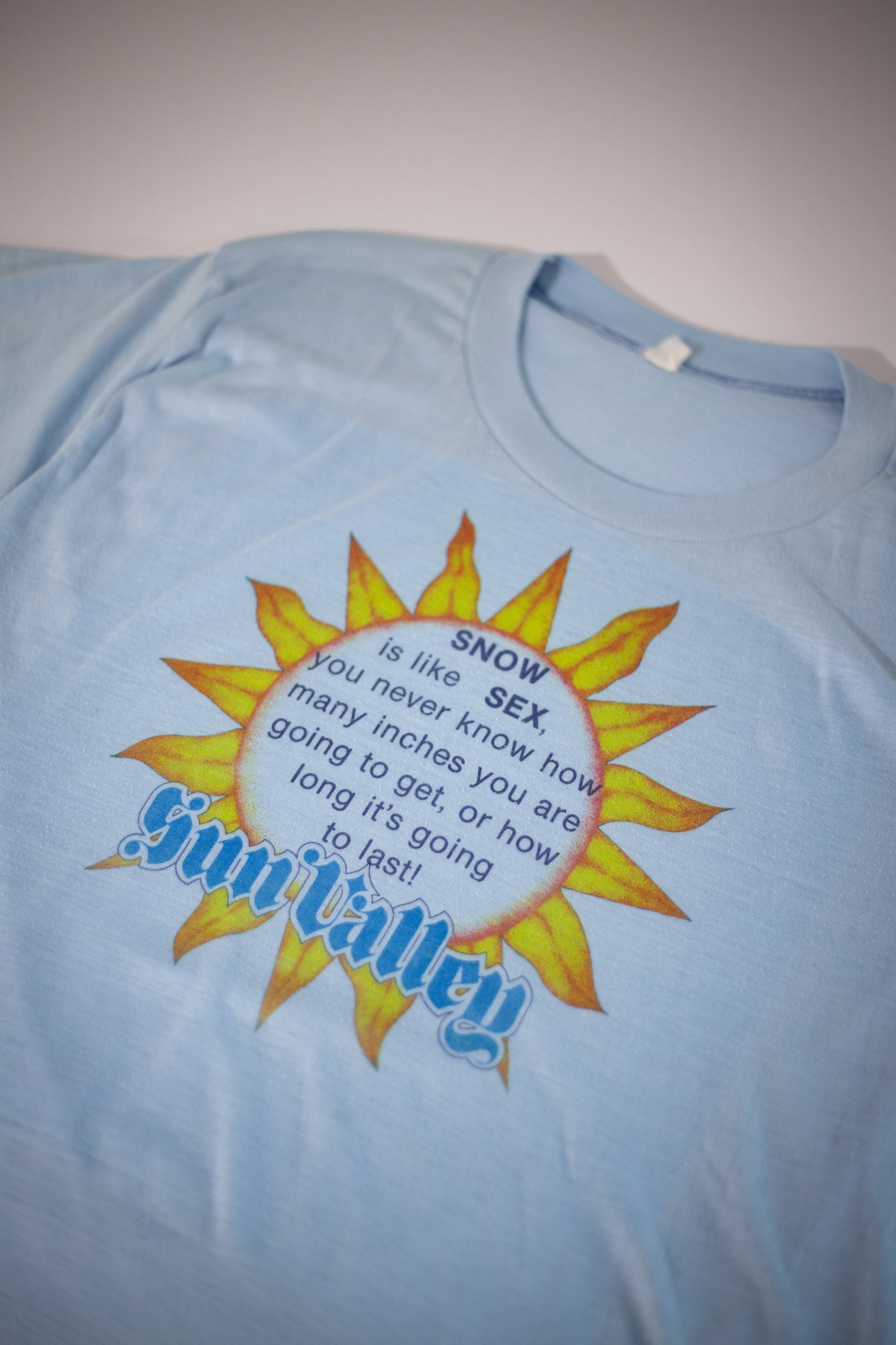 70's Sun Valley NSFW T-Shirt | Small