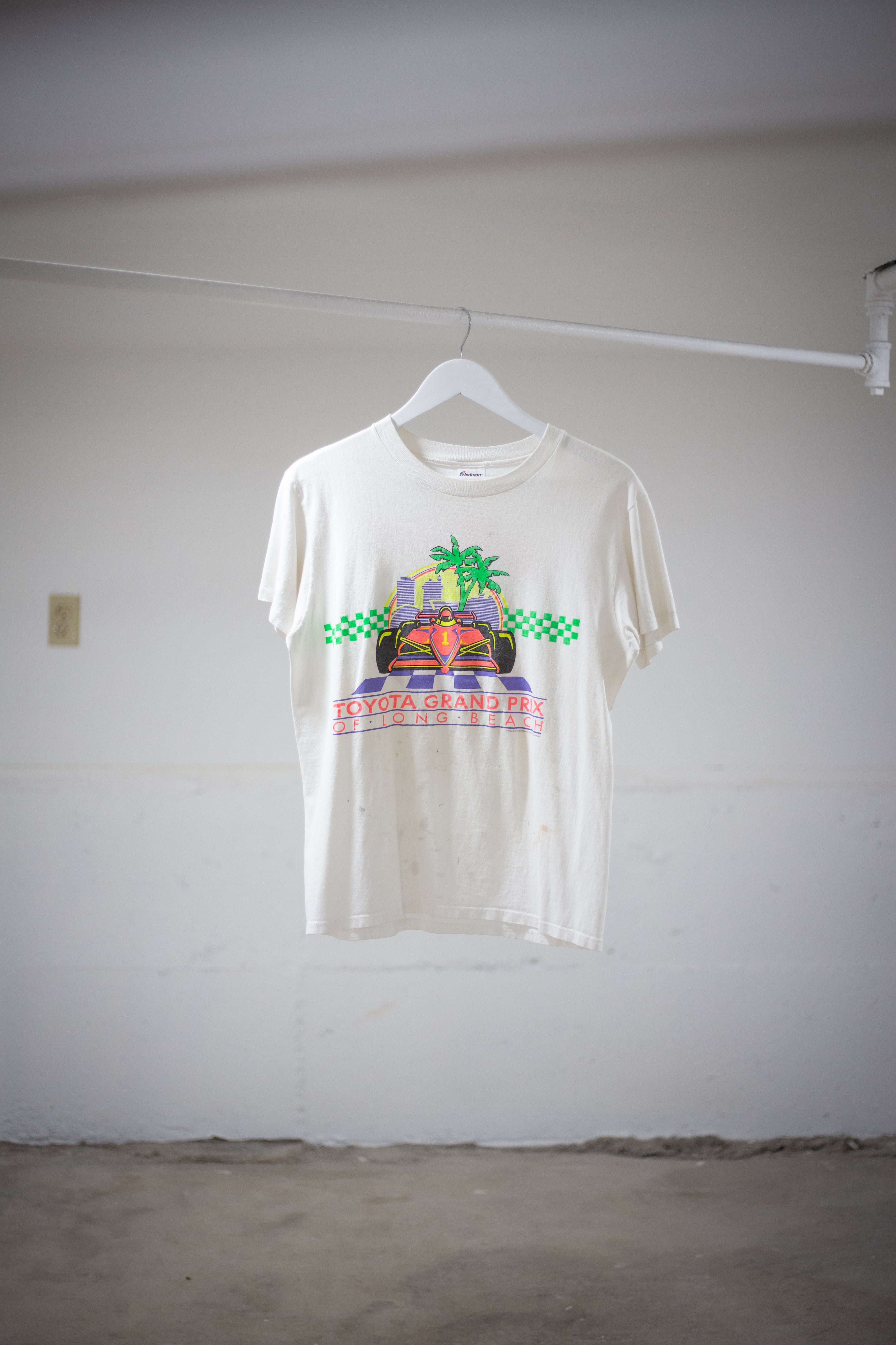 1990 Toyota Grand Prix Long Beach T-Shirt | Medium