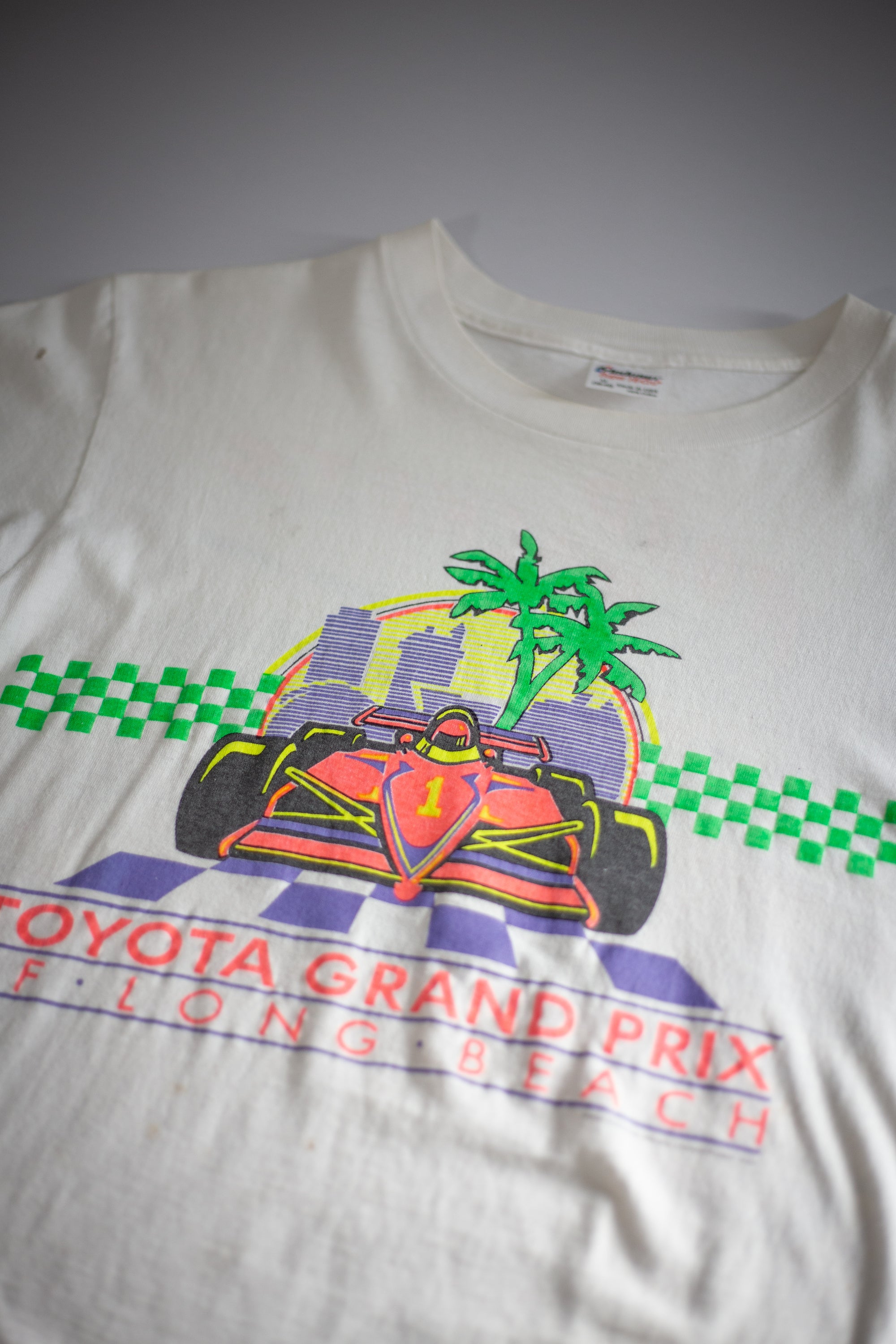 1990 Toyota Grand Prix Long Beach T-Shirt | Medium