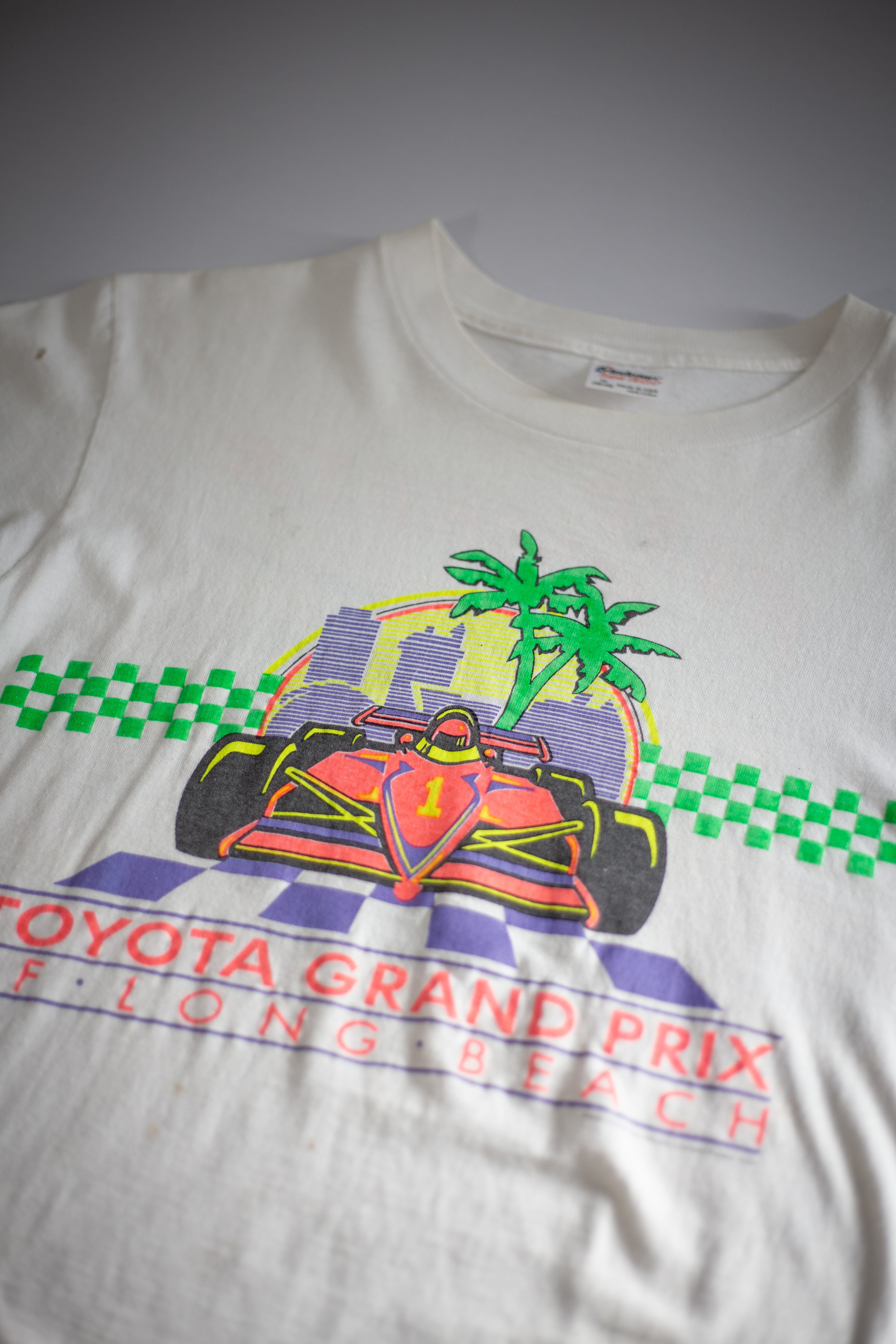 1990 Toyota Grand Prix Long Beach T-Shirt | Medium