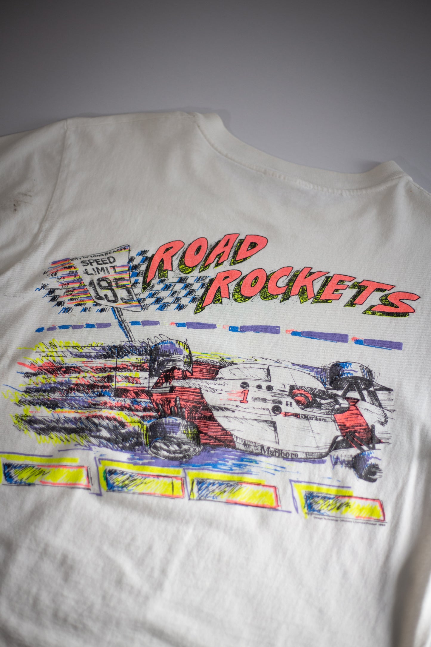 1990 Toyota Grand Prix Long Beach T-Shirt | Medium