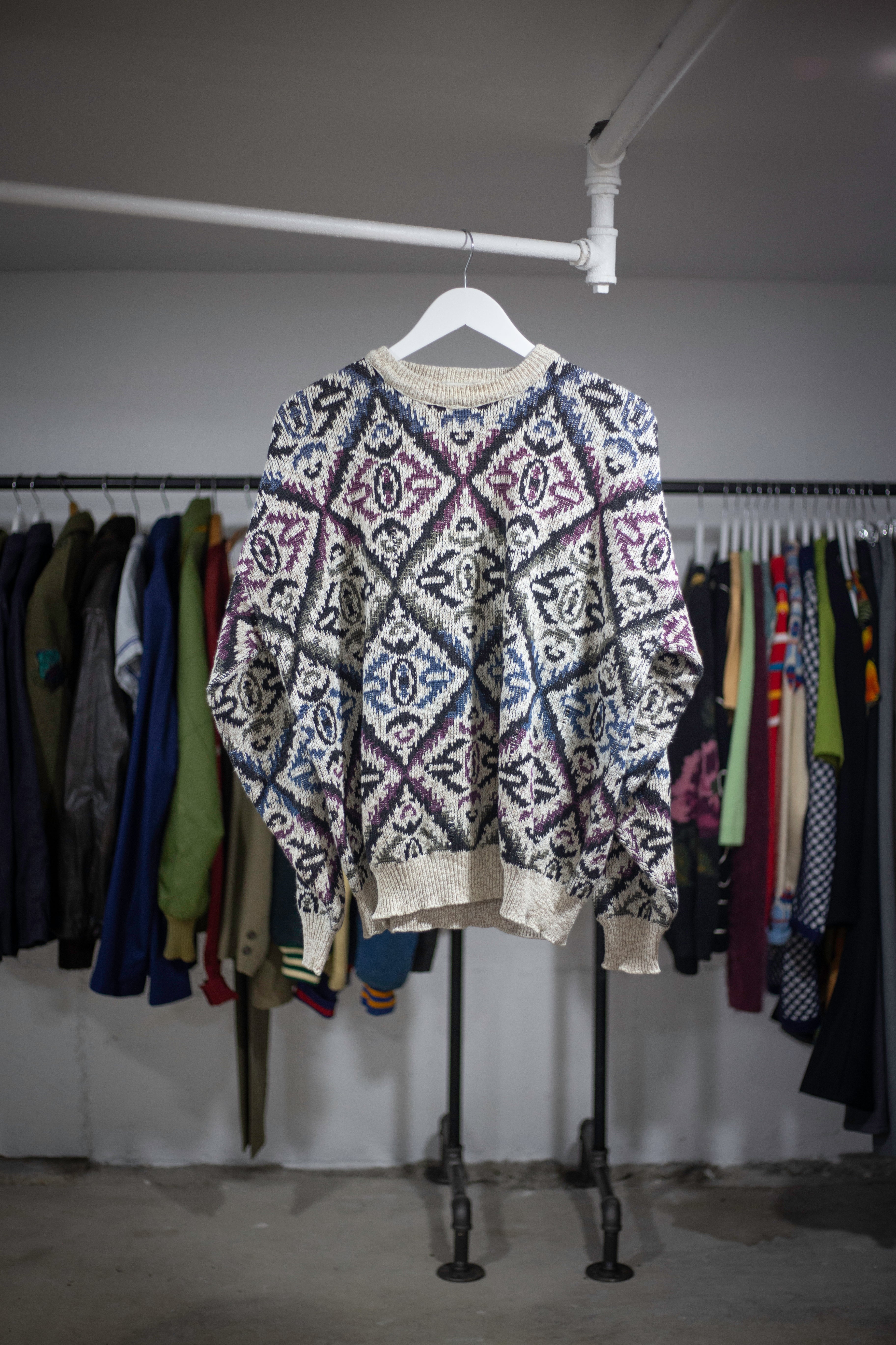 90's Van Huesen Sportswear Sweater | X-Large
