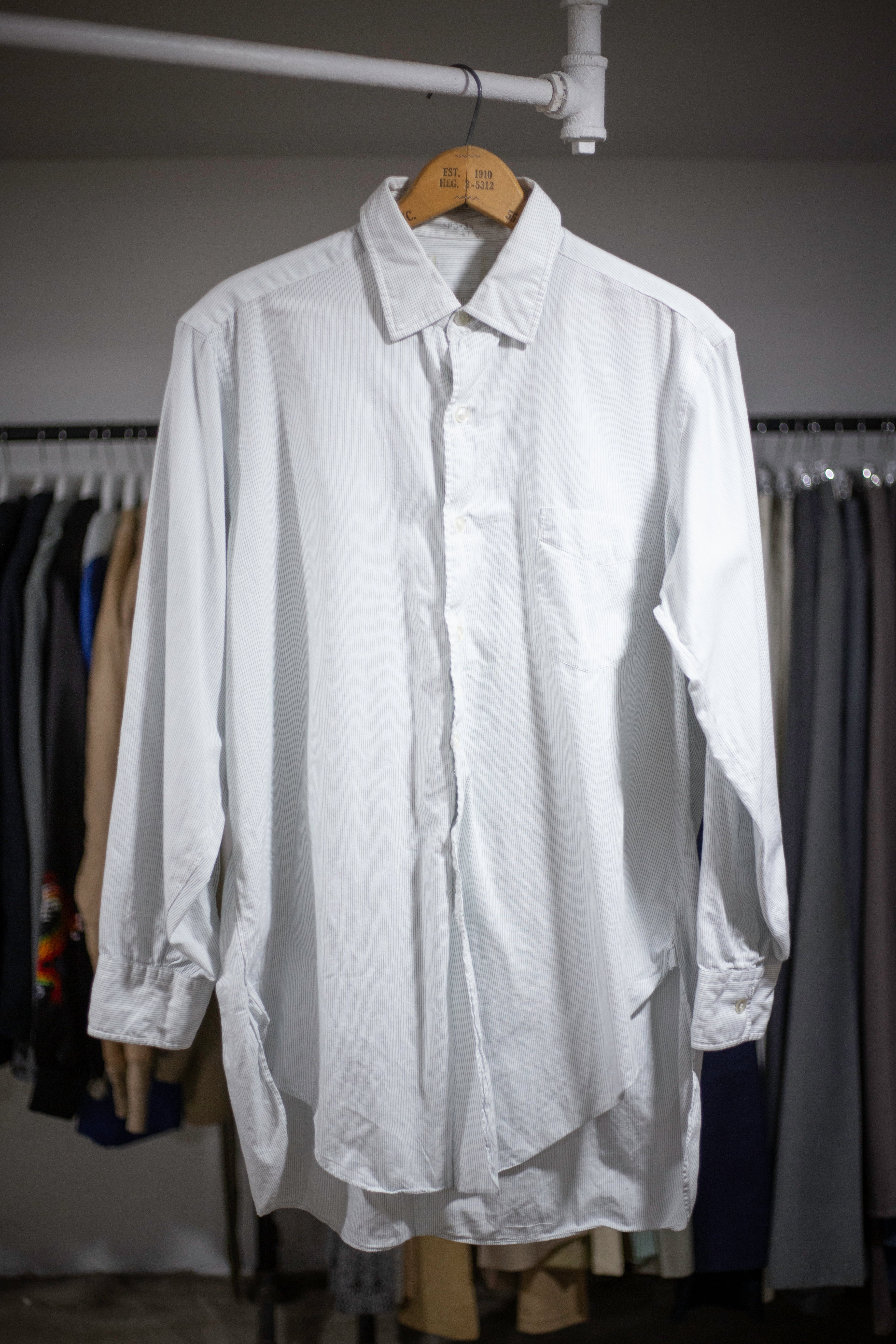 60's Unbranded Striped Shirt | Large/X-Large