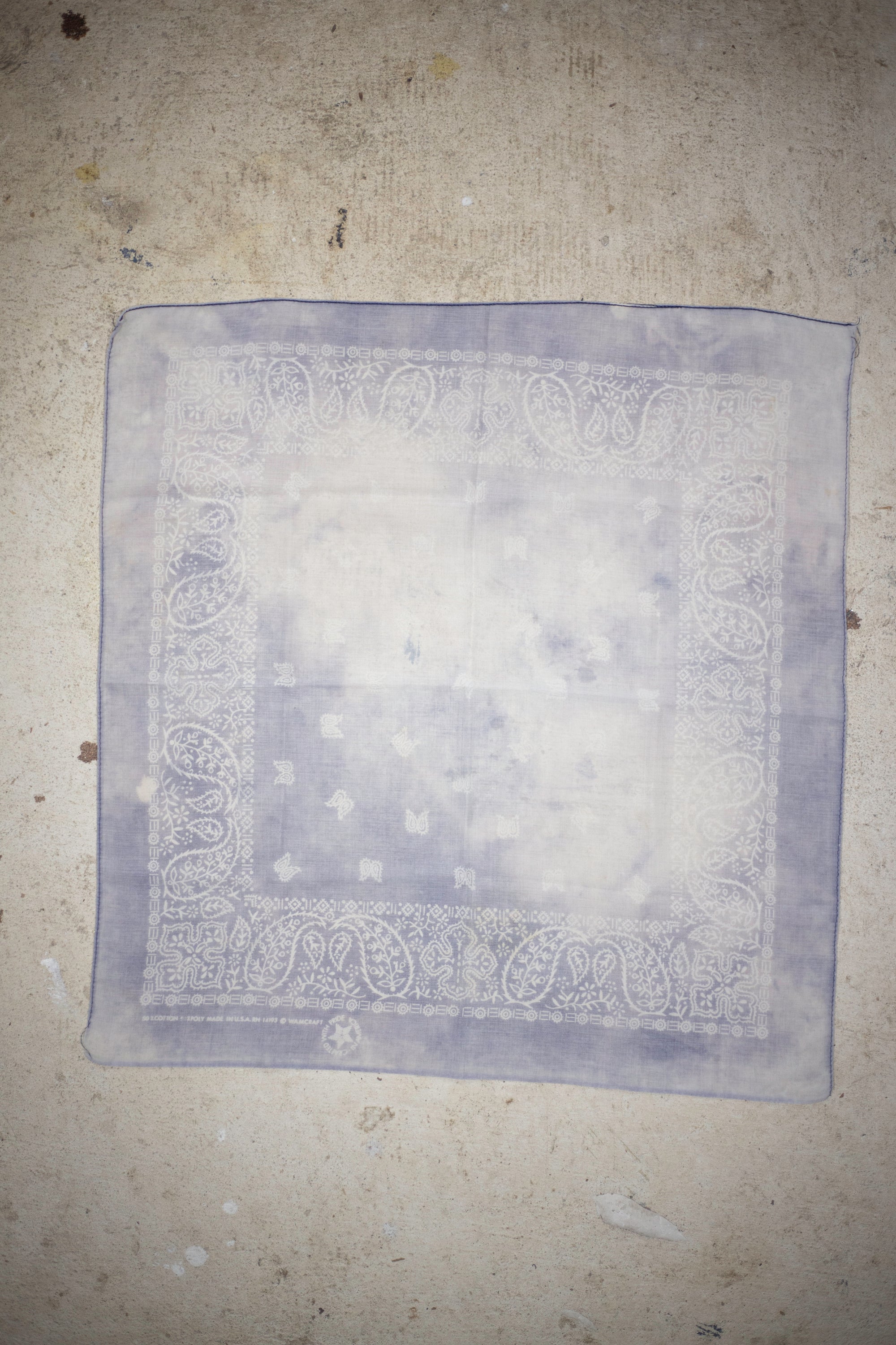 80's Wamcraft Deep Fade RN 14193 Bandana