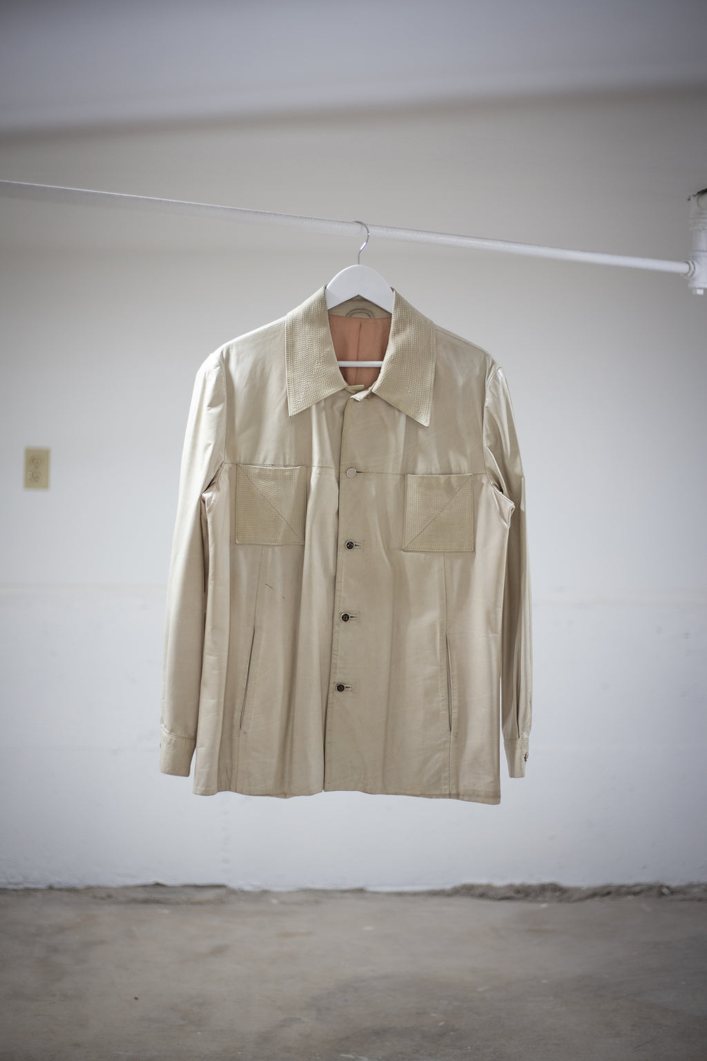 Vintage Zilli Leather Jacket | Large