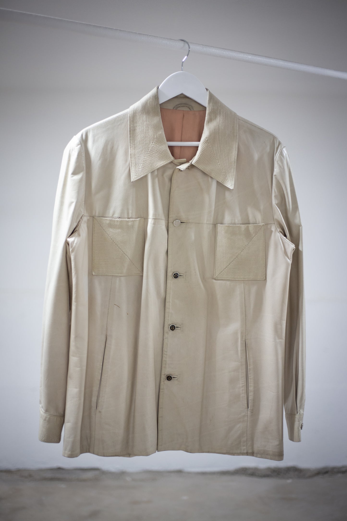 Vintage Zilli Leather Jacket | Large